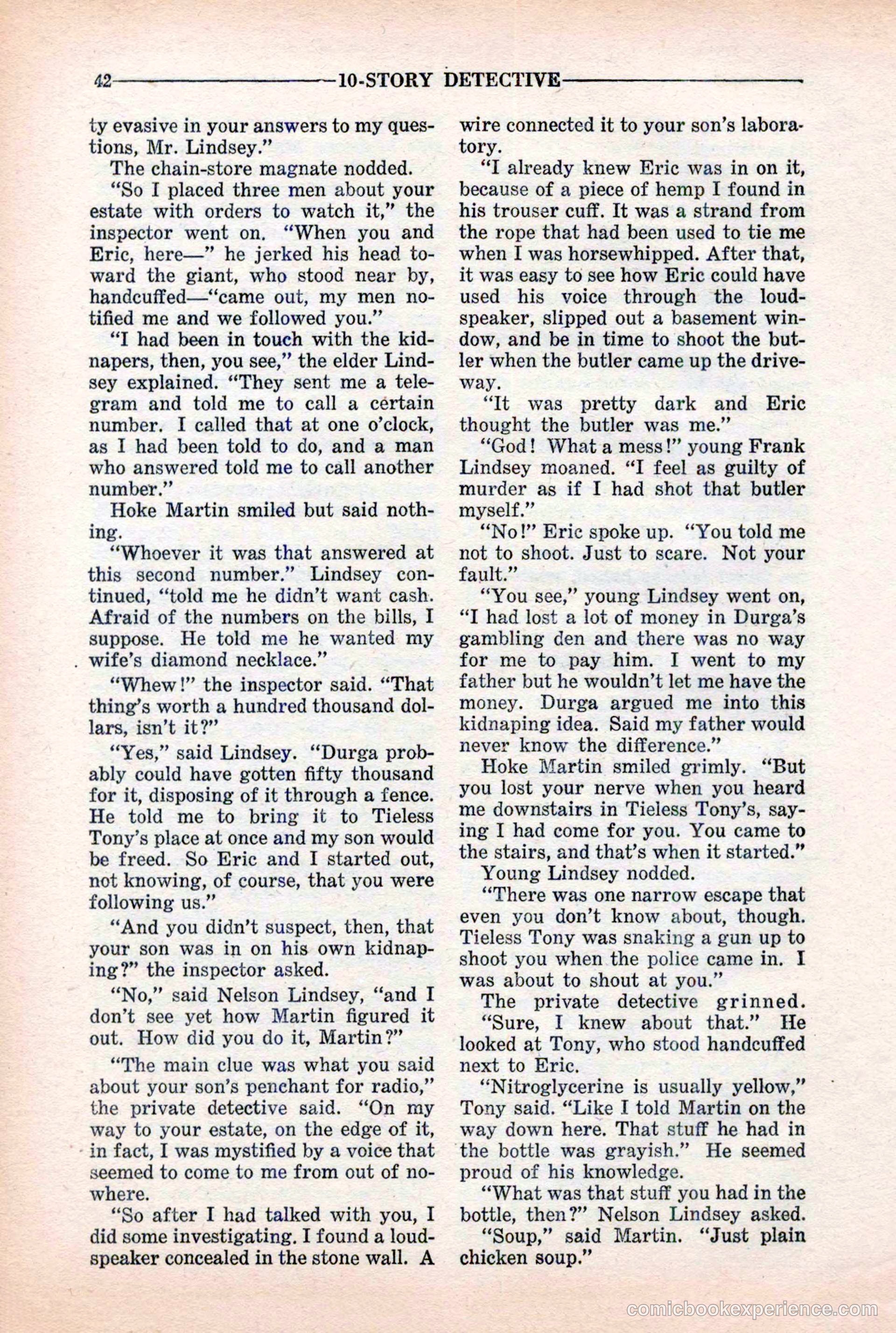 10-Story Detective Magazine Cover — page 44 of 116