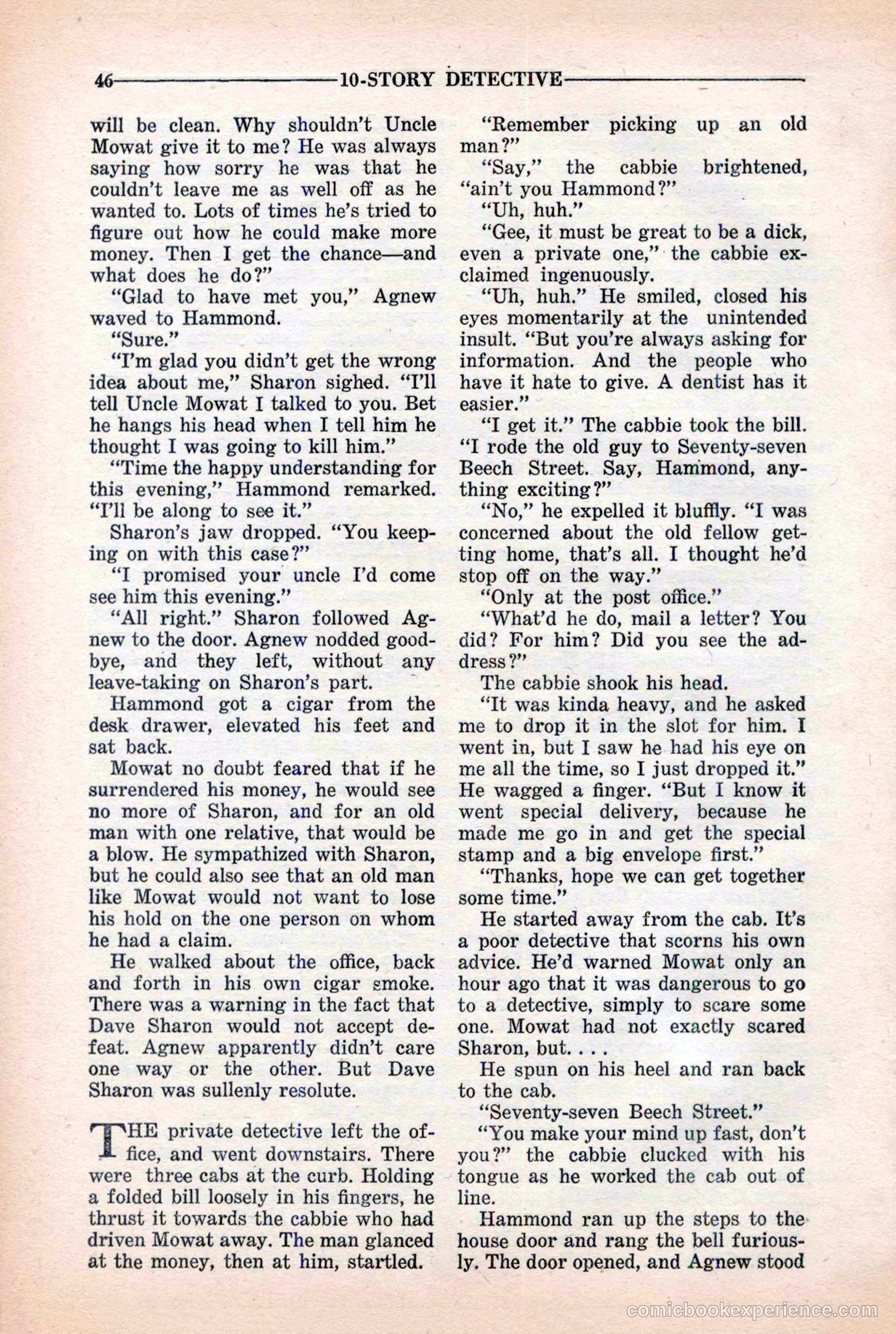 10-Story Detective Magazine Cover — page 48 of 116