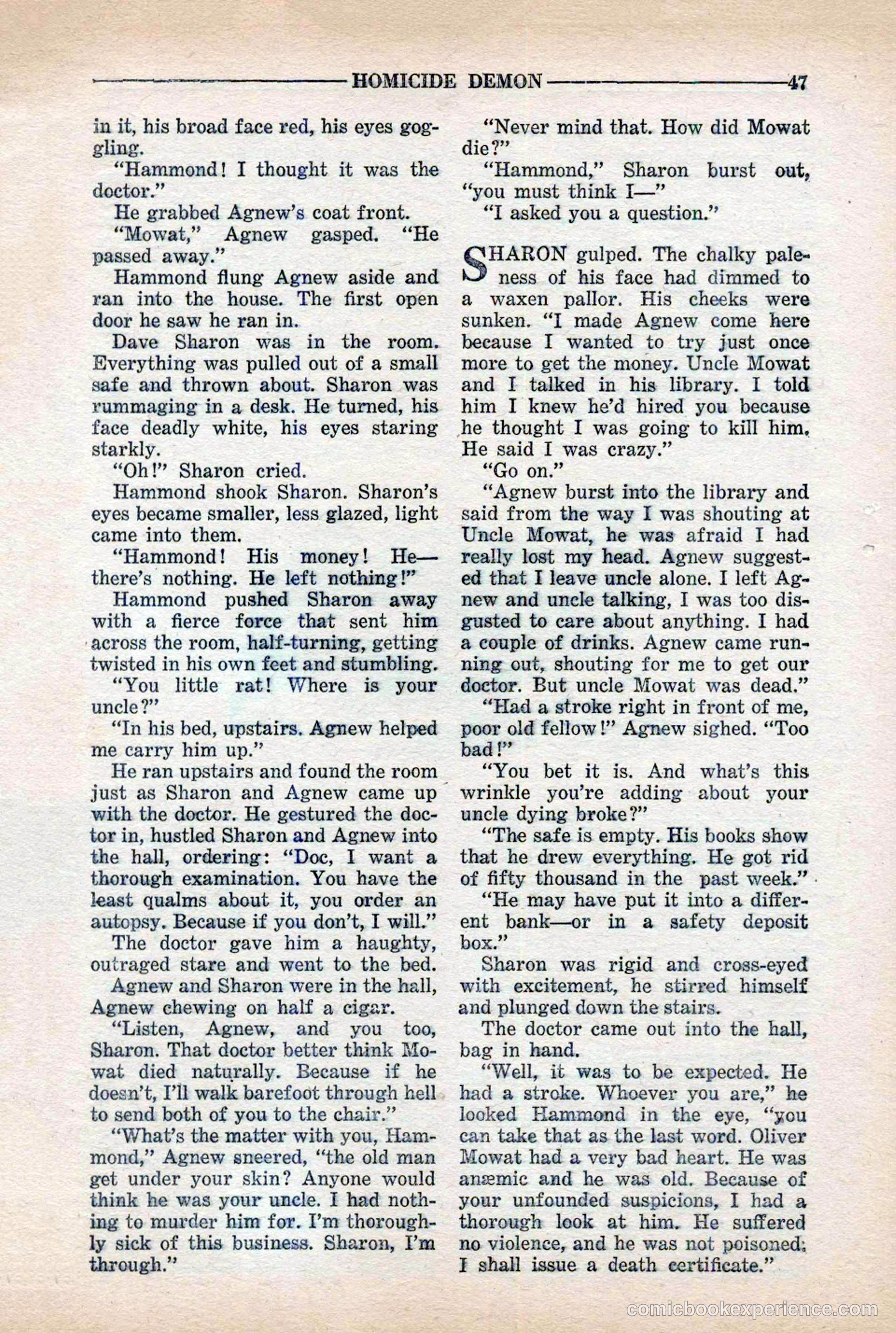 10-Story Detective Magazine Cover — page 49 of 116