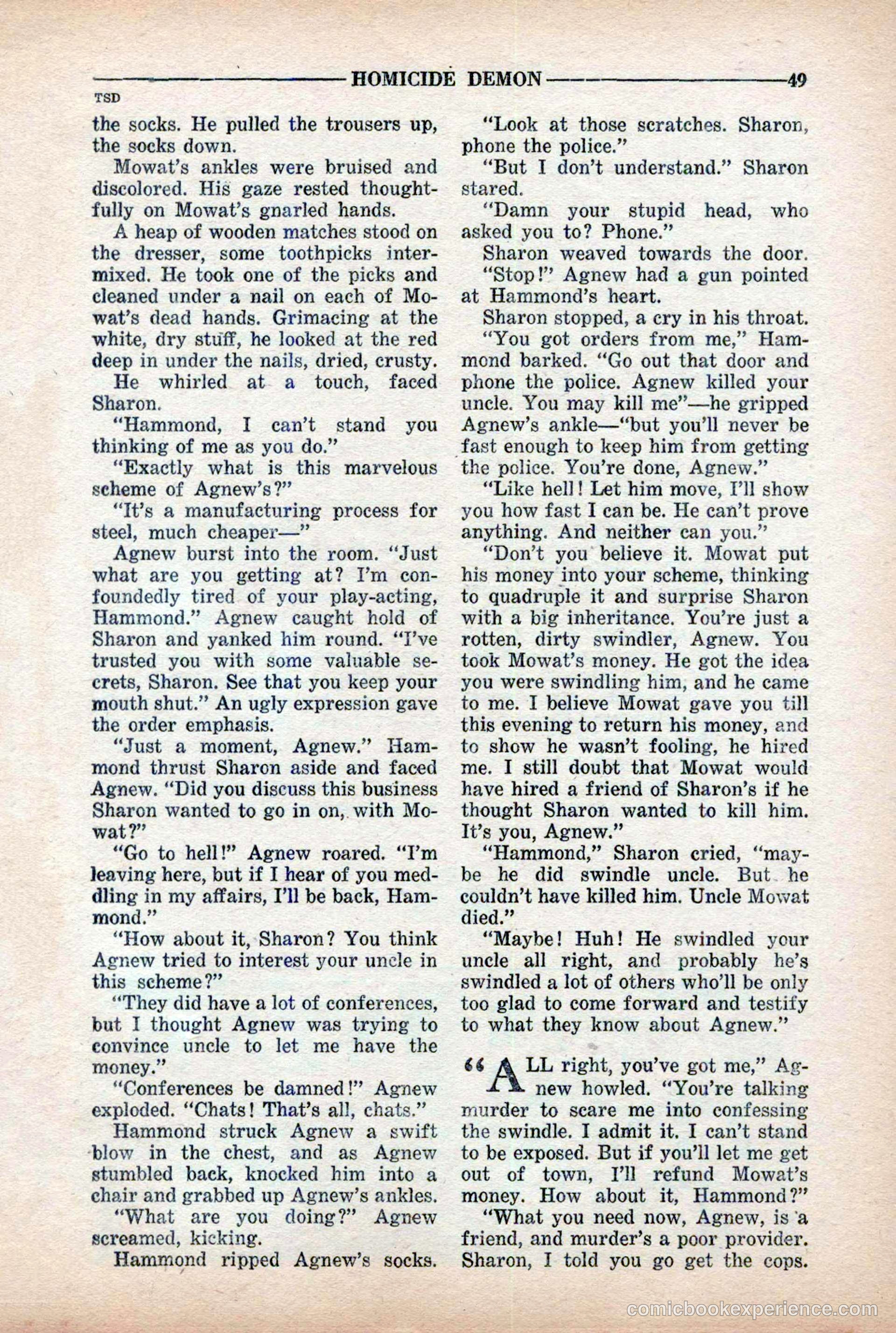 10-Story Detective Magazine Cover — page 51 of 116