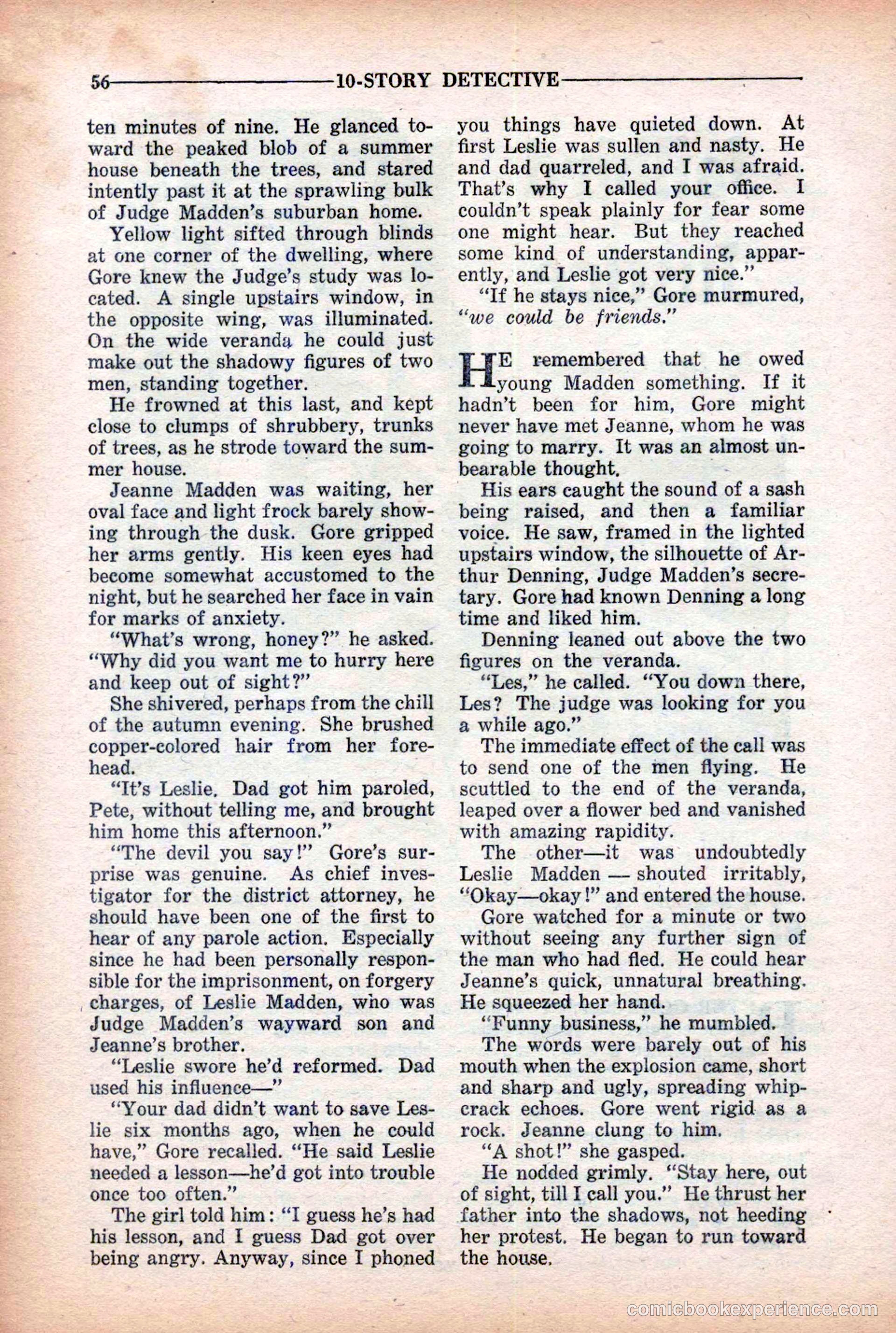 10-Story Detective Magazine Cover — page 58 of 116