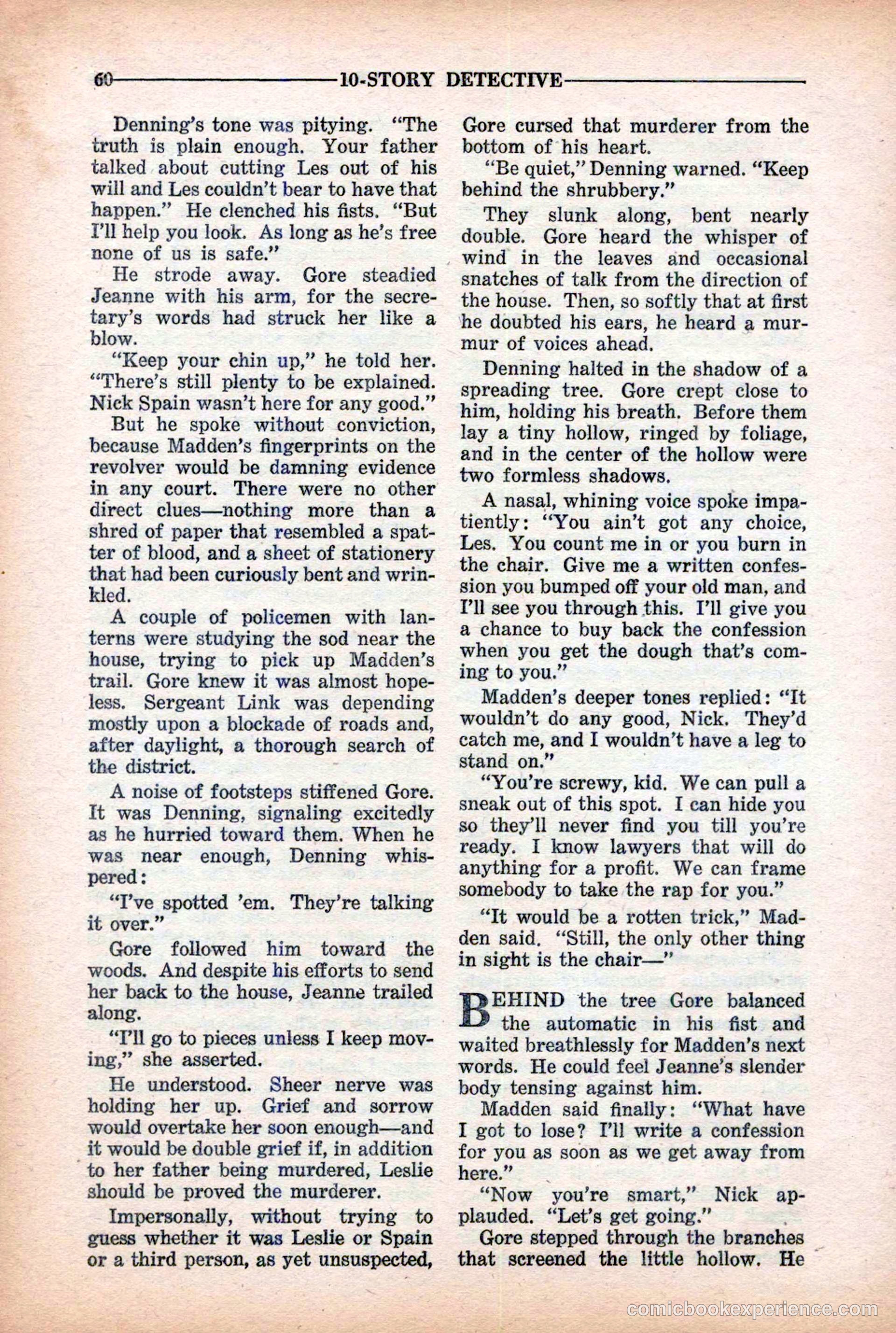 10-Story Detective Magazine Cover — page 62 of 116