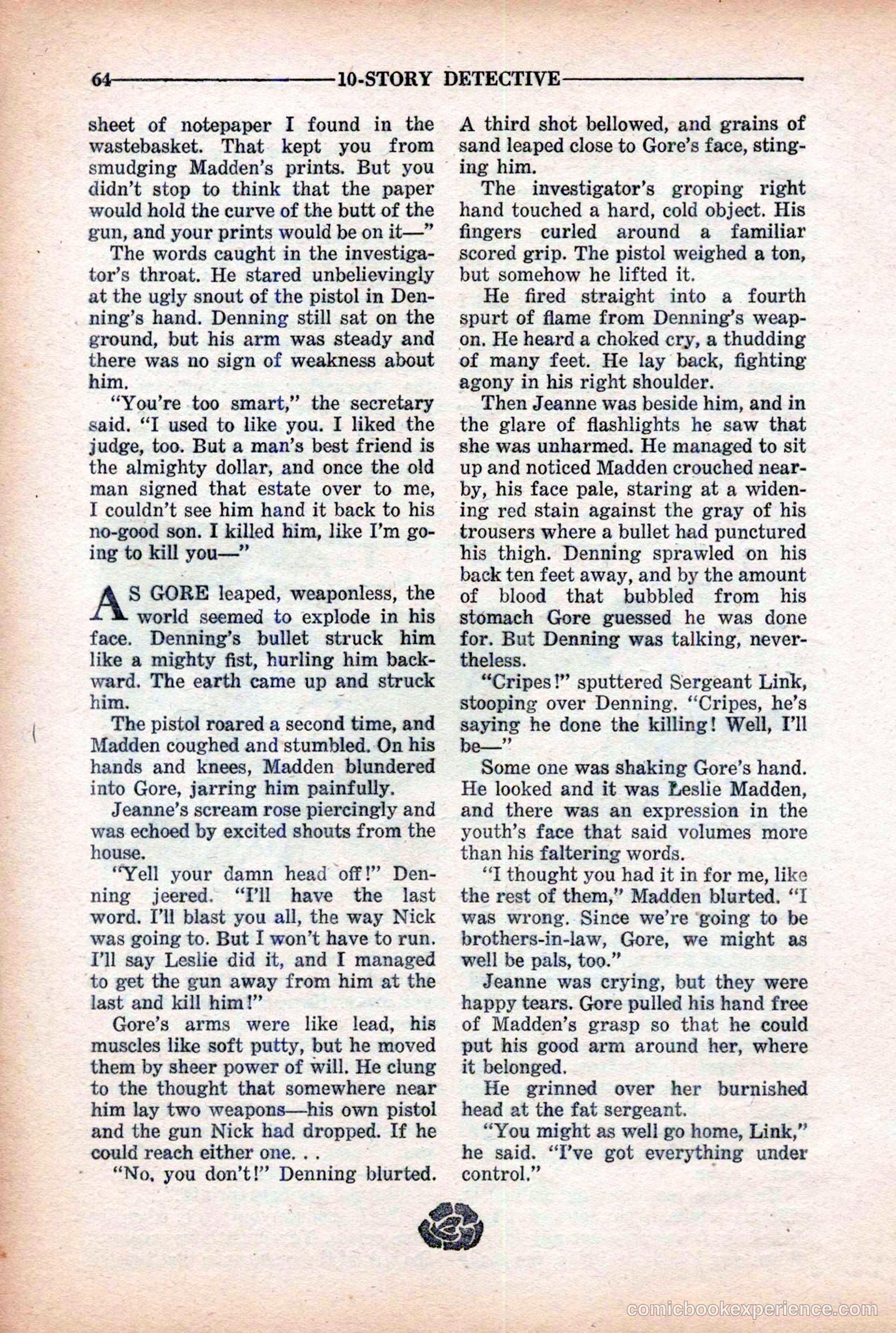 10-Story Detective Magazine Cover — page 66 of 116