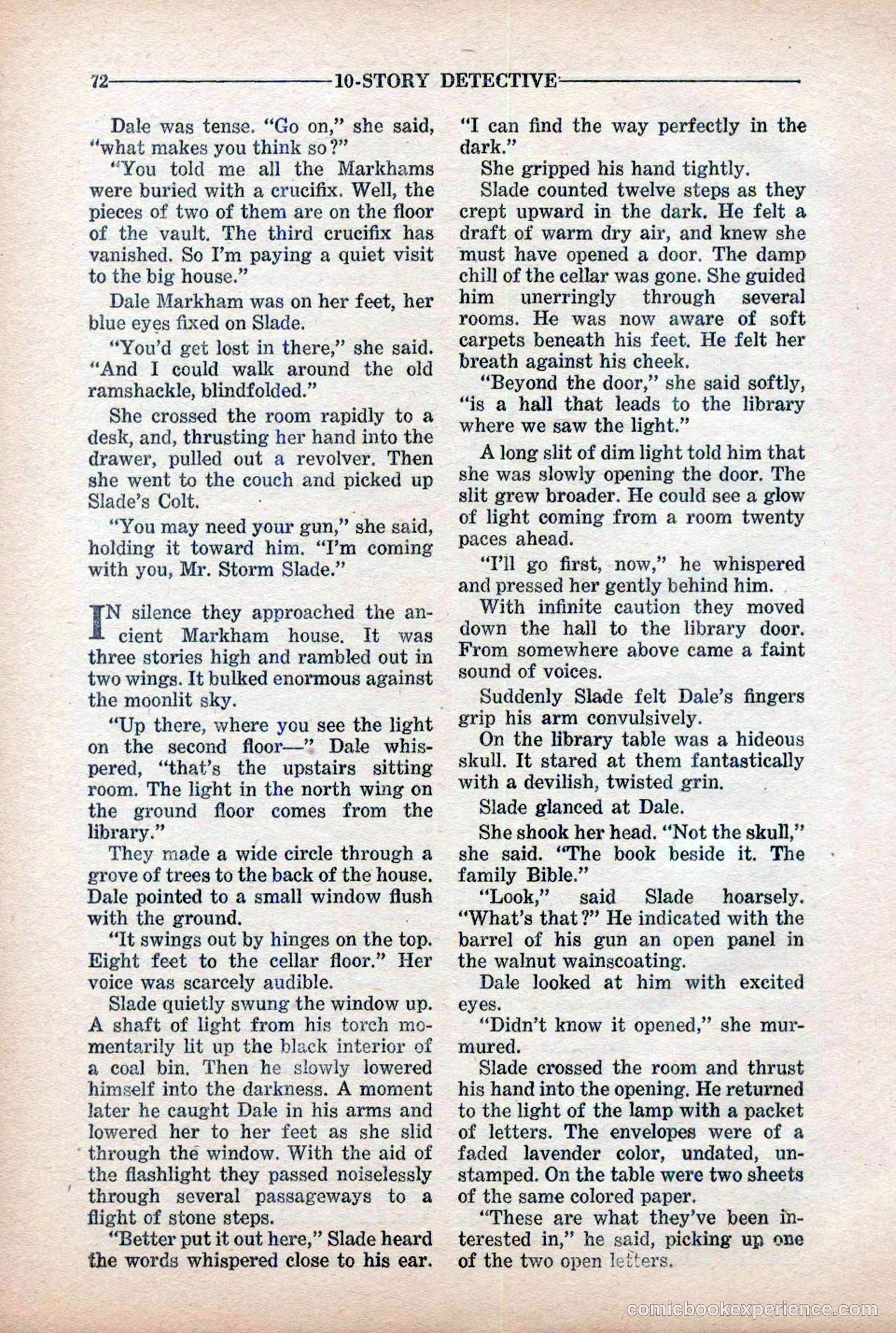 10-Story Detective Magazine Cover — page 74 of 116