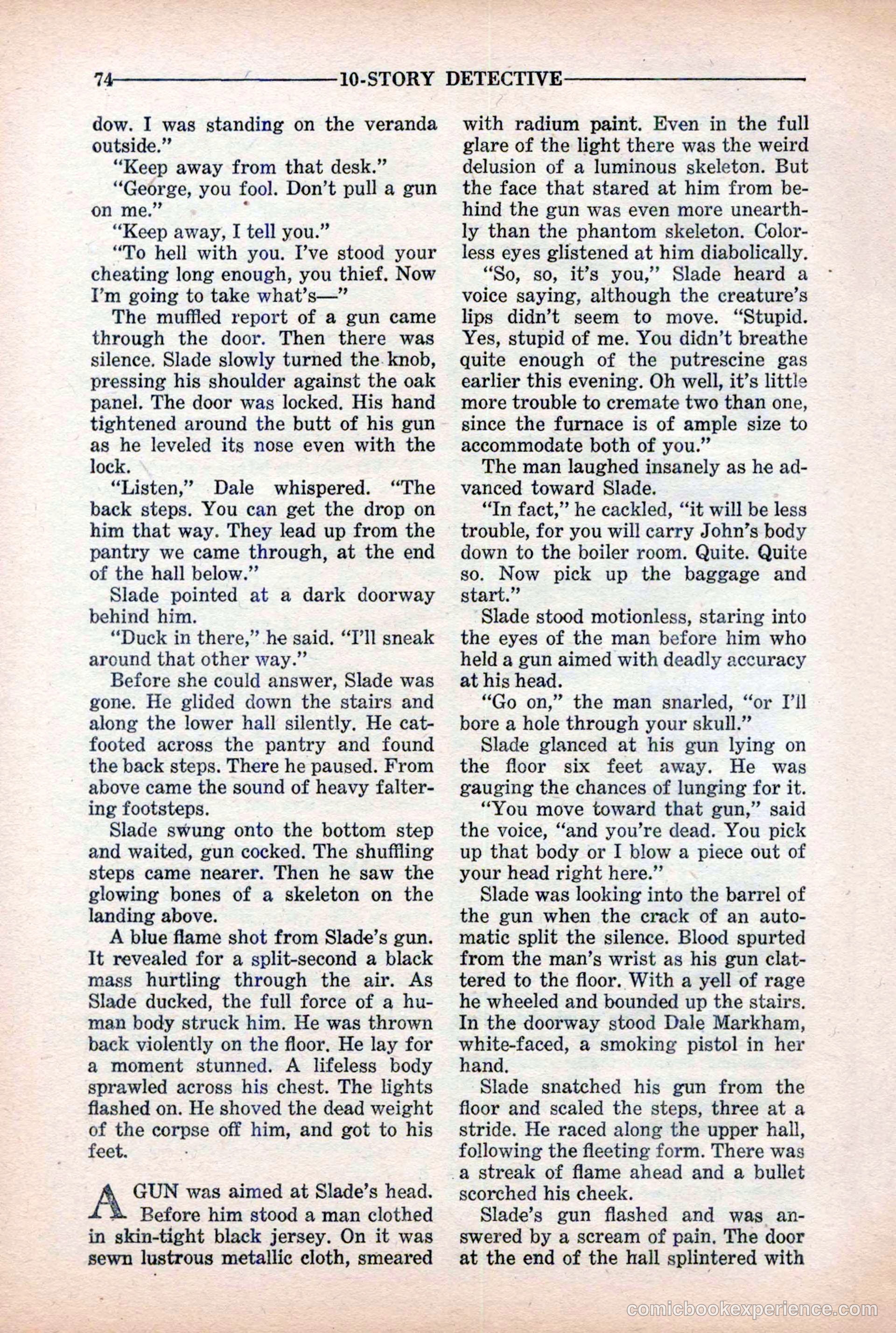 10-Story Detective Magazine Cover — page 76 of 116