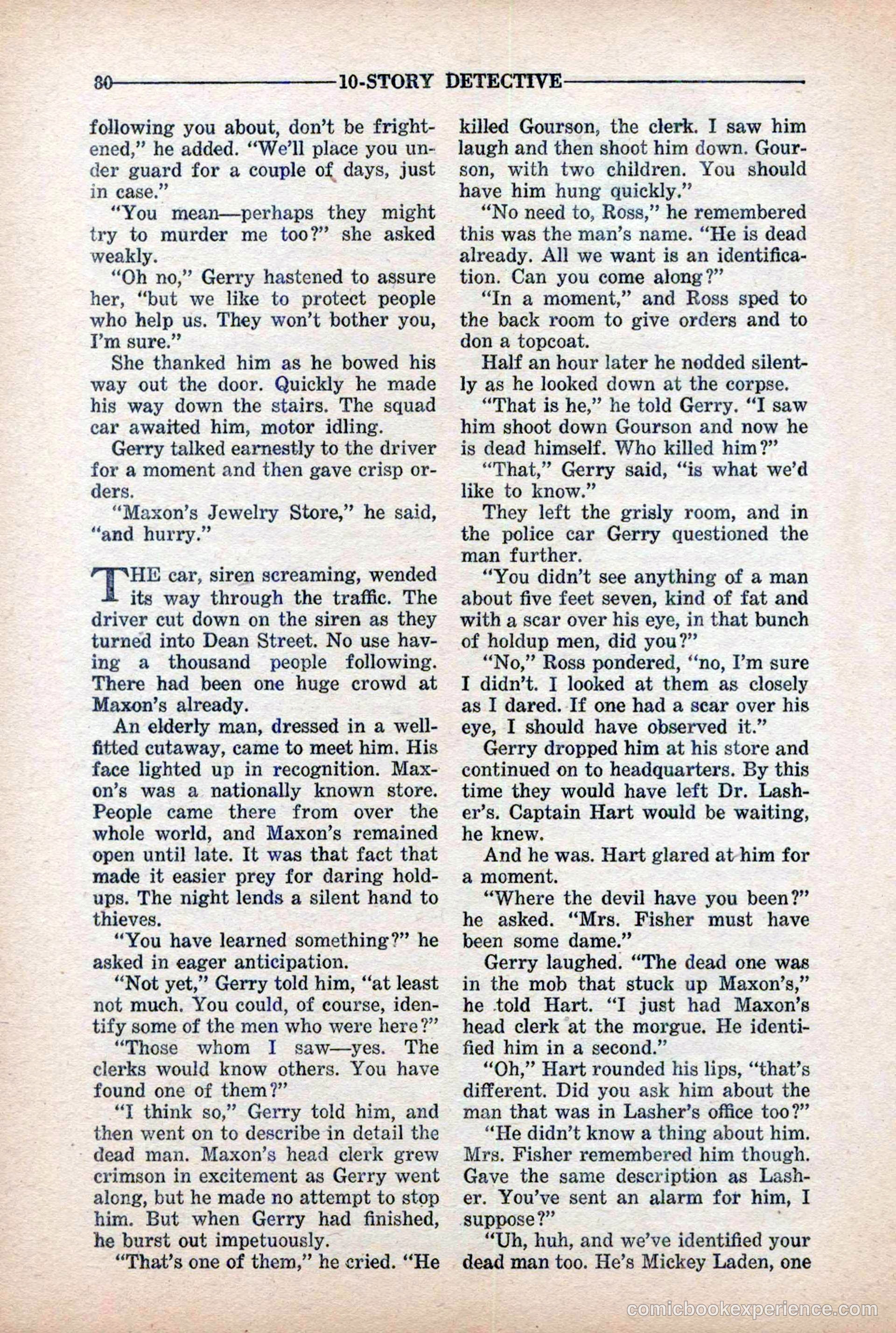 10-Story Detective Magazine Cover — page 82 of 116