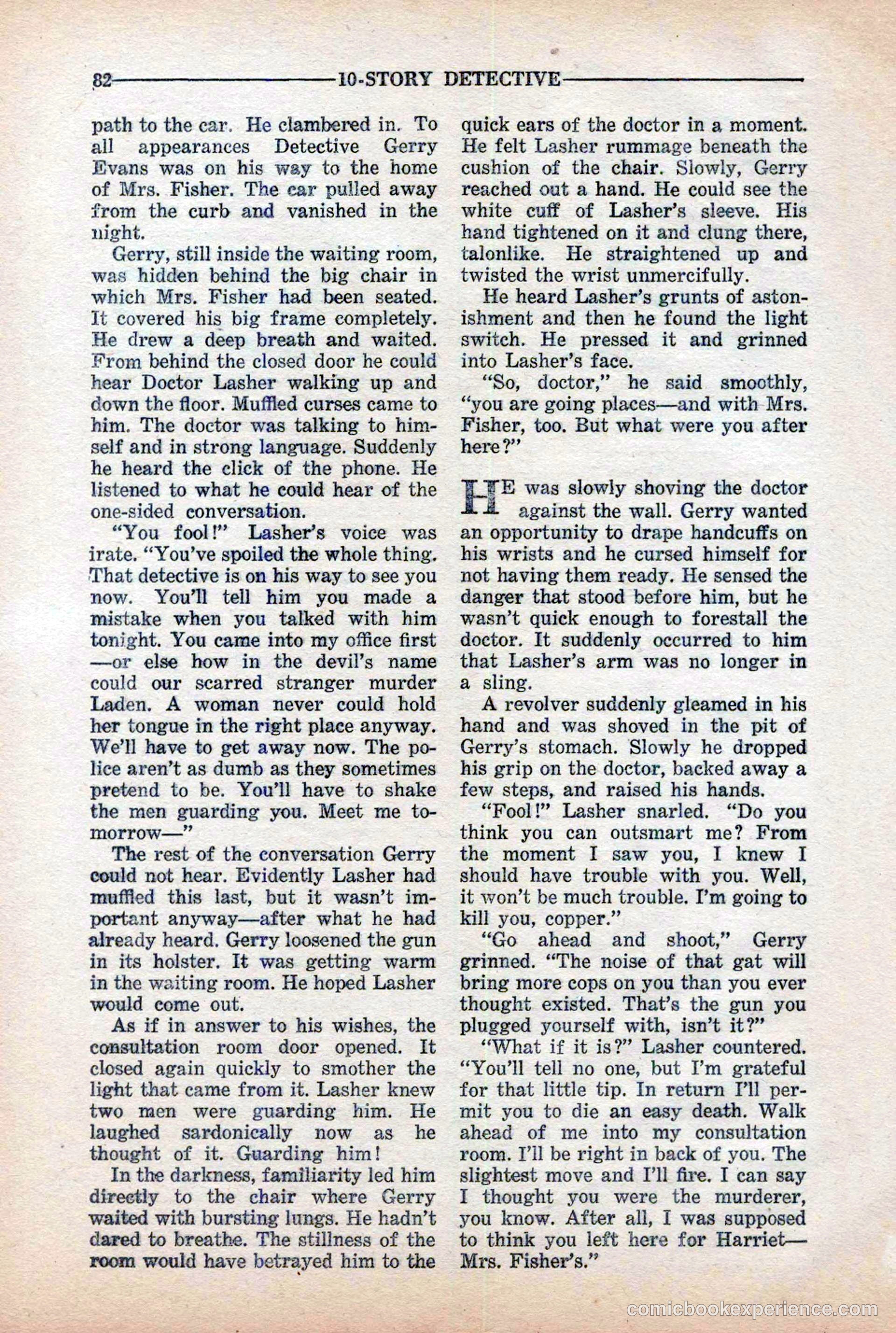 10-Story Detective Magazine Cover — page 84 of 116