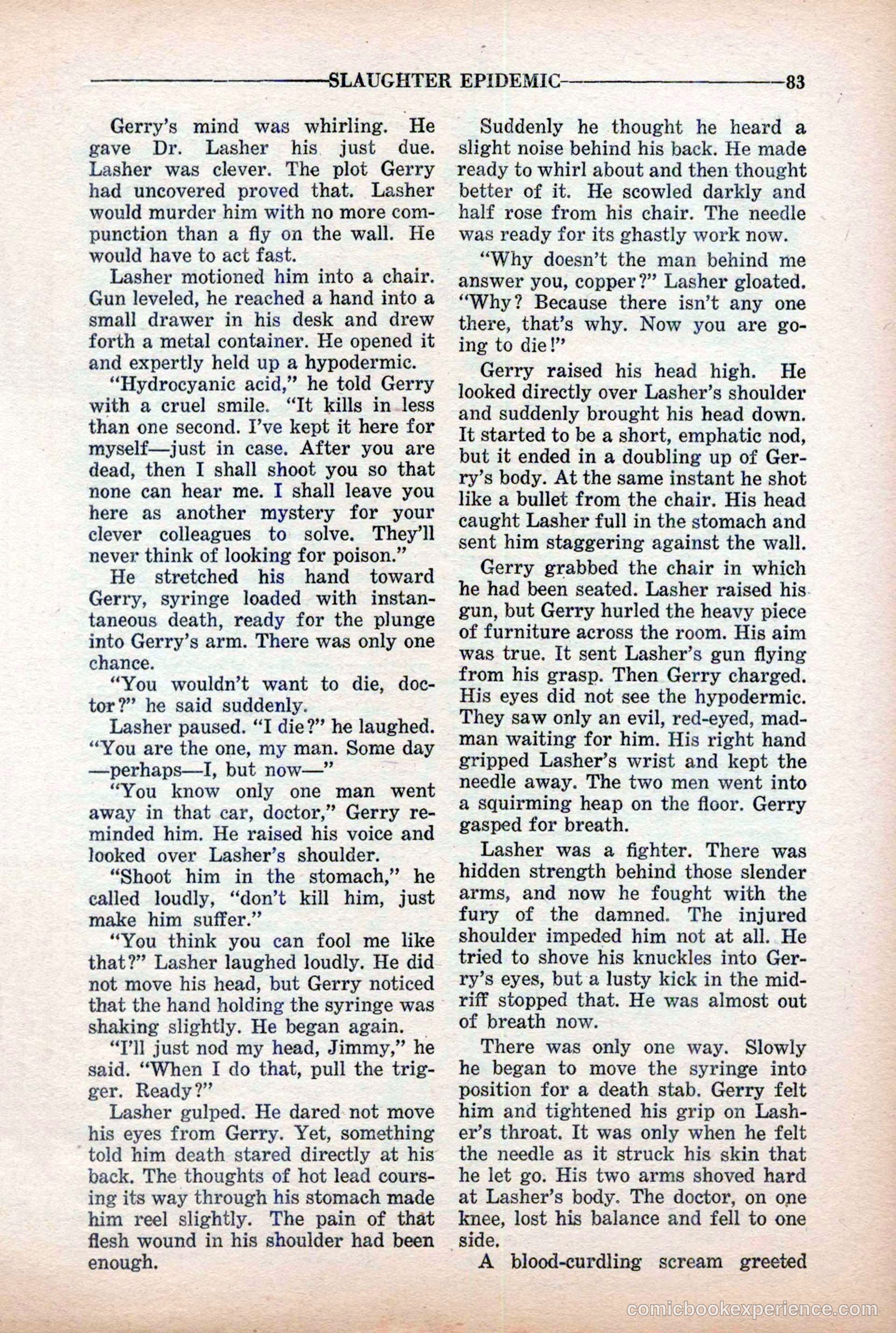 10-Story Detective Magazine Cover — page 85 of 116