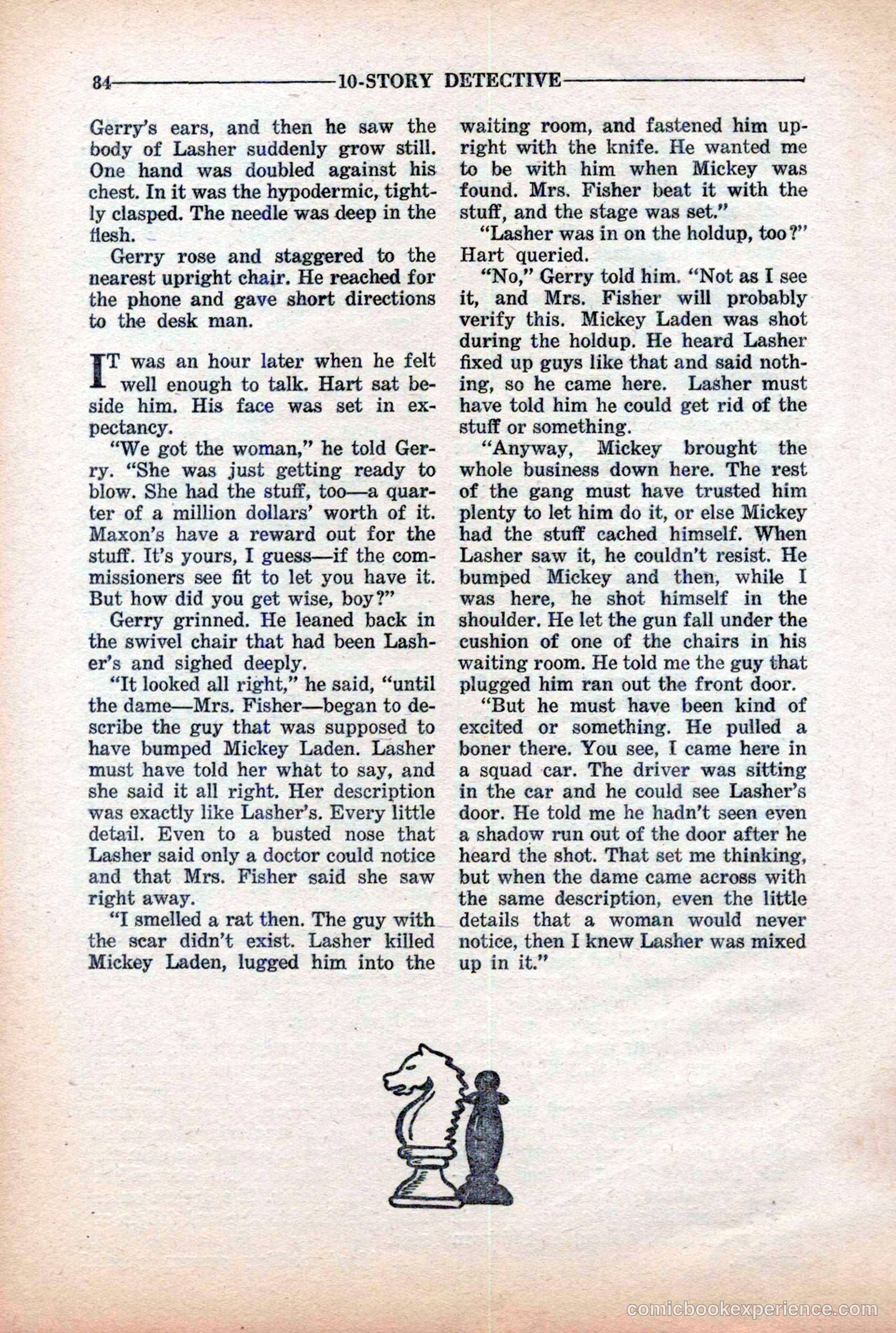10-Story Detective Magazine Cover — page 86 of 116