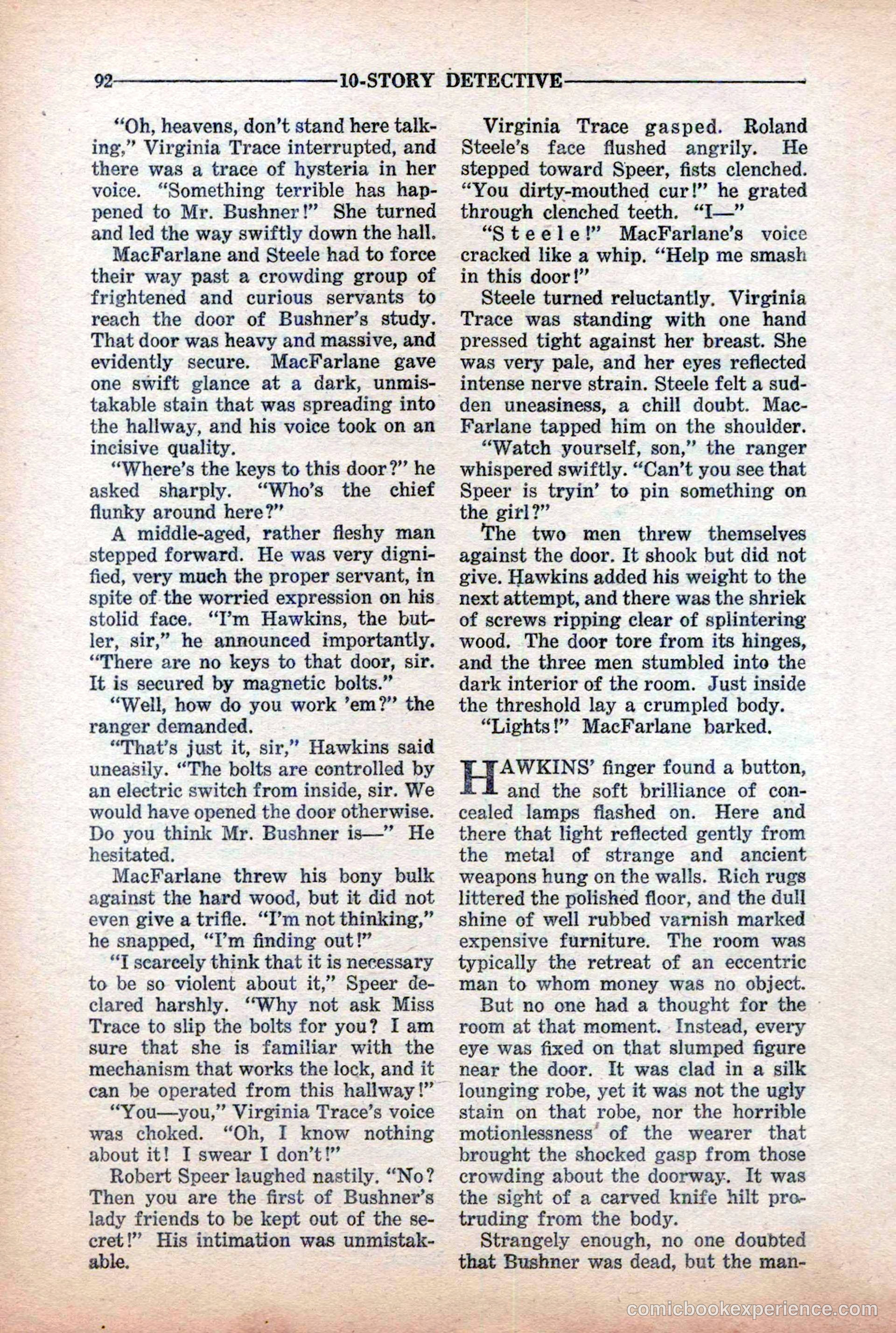 10-Story Detective Magazine Cover — page 94 of 116