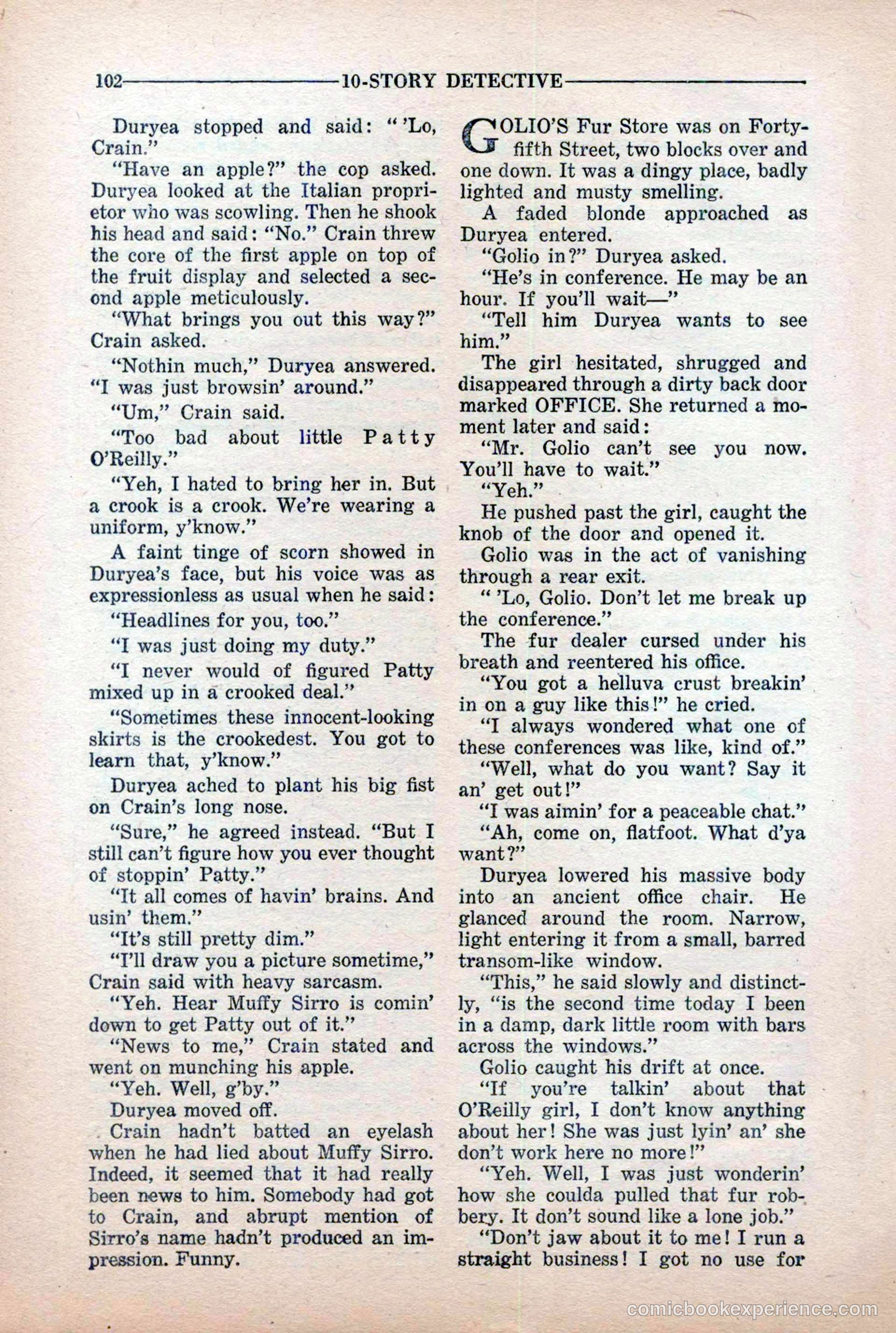 10-Story Detective Magazine Cover — page 104 of 116