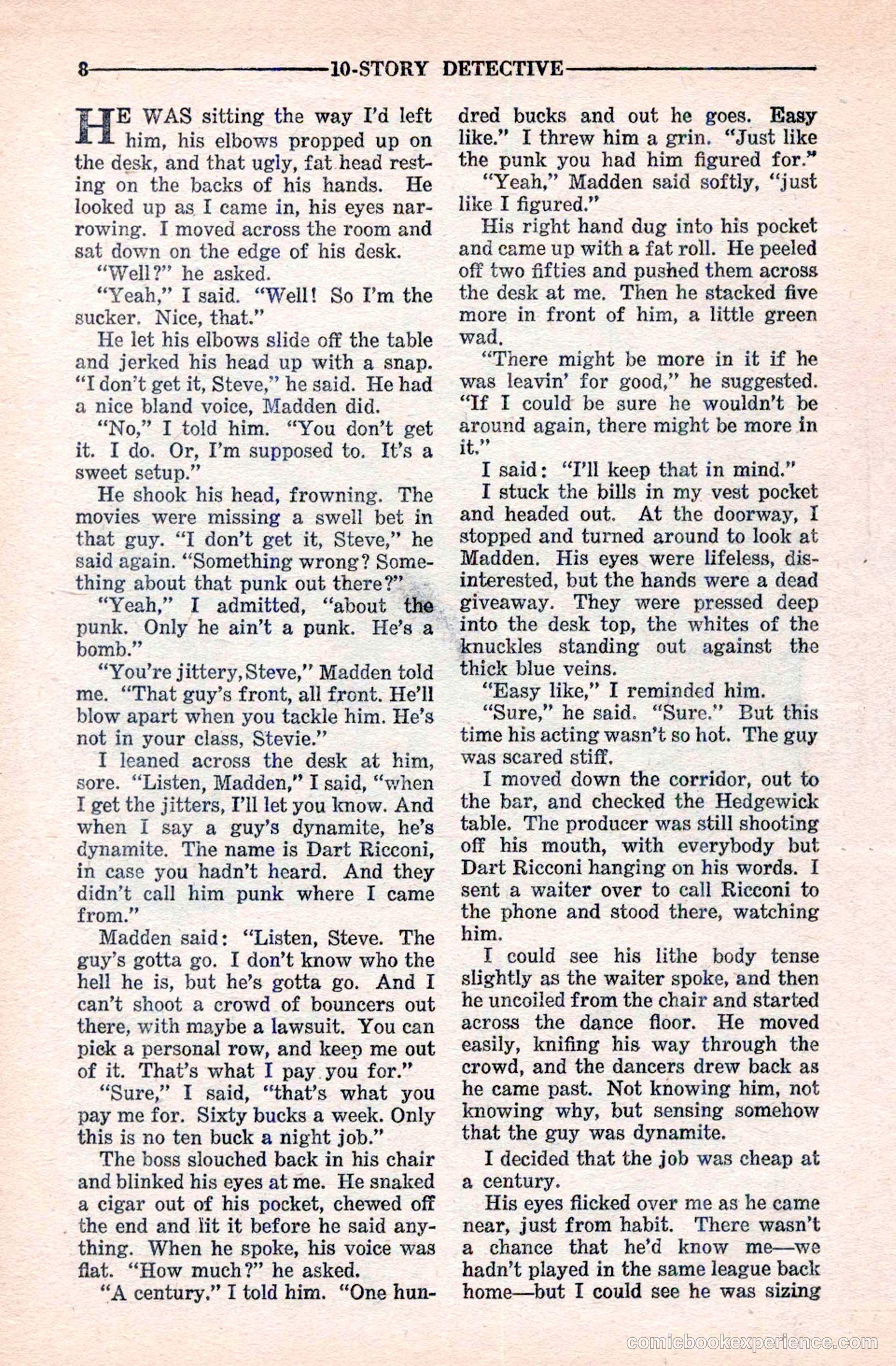10-Story Detective Magazine Cover — page 10 of 116
