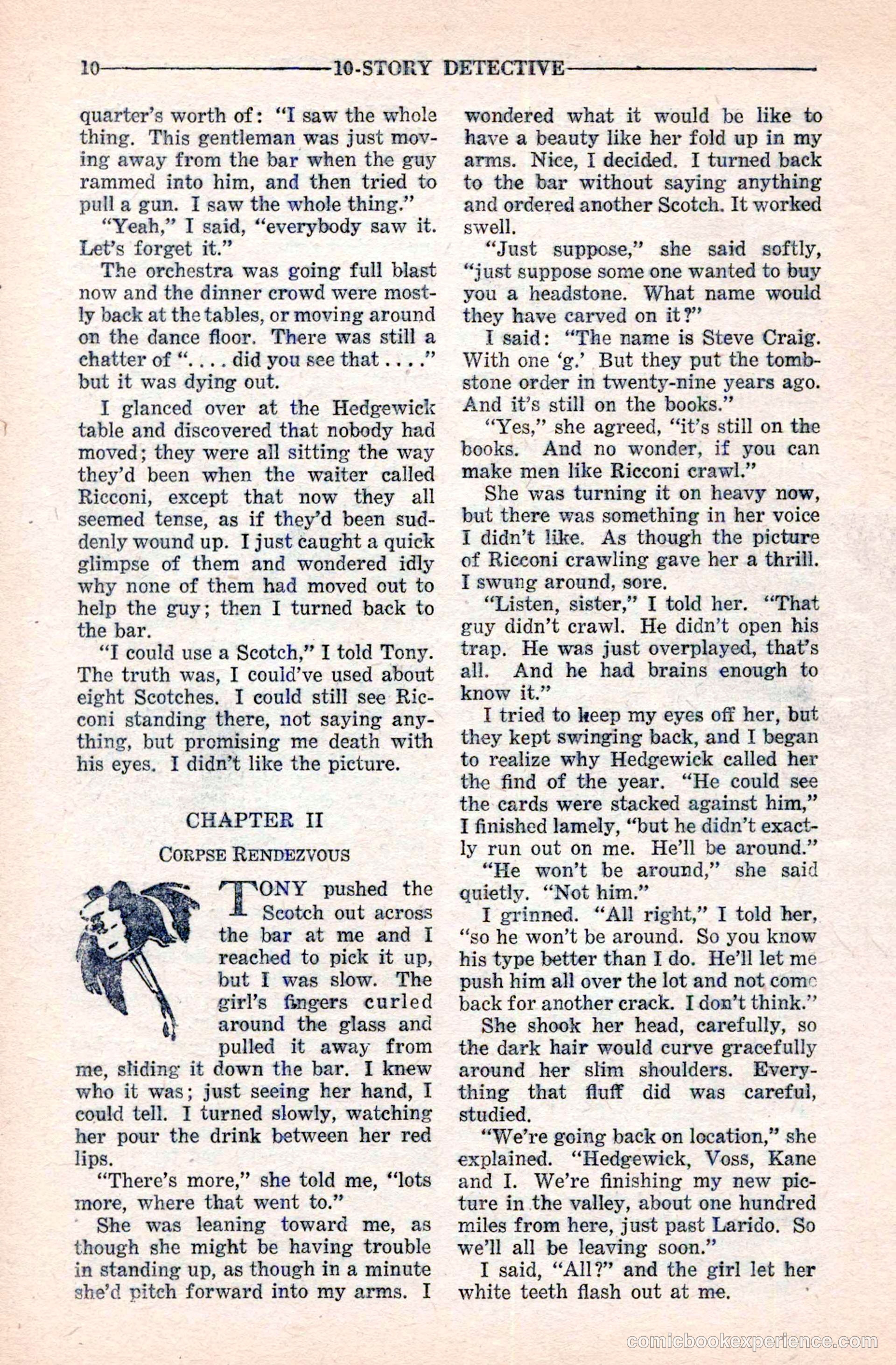 10-Story Detective Magazine Cover — page 12 of 116
