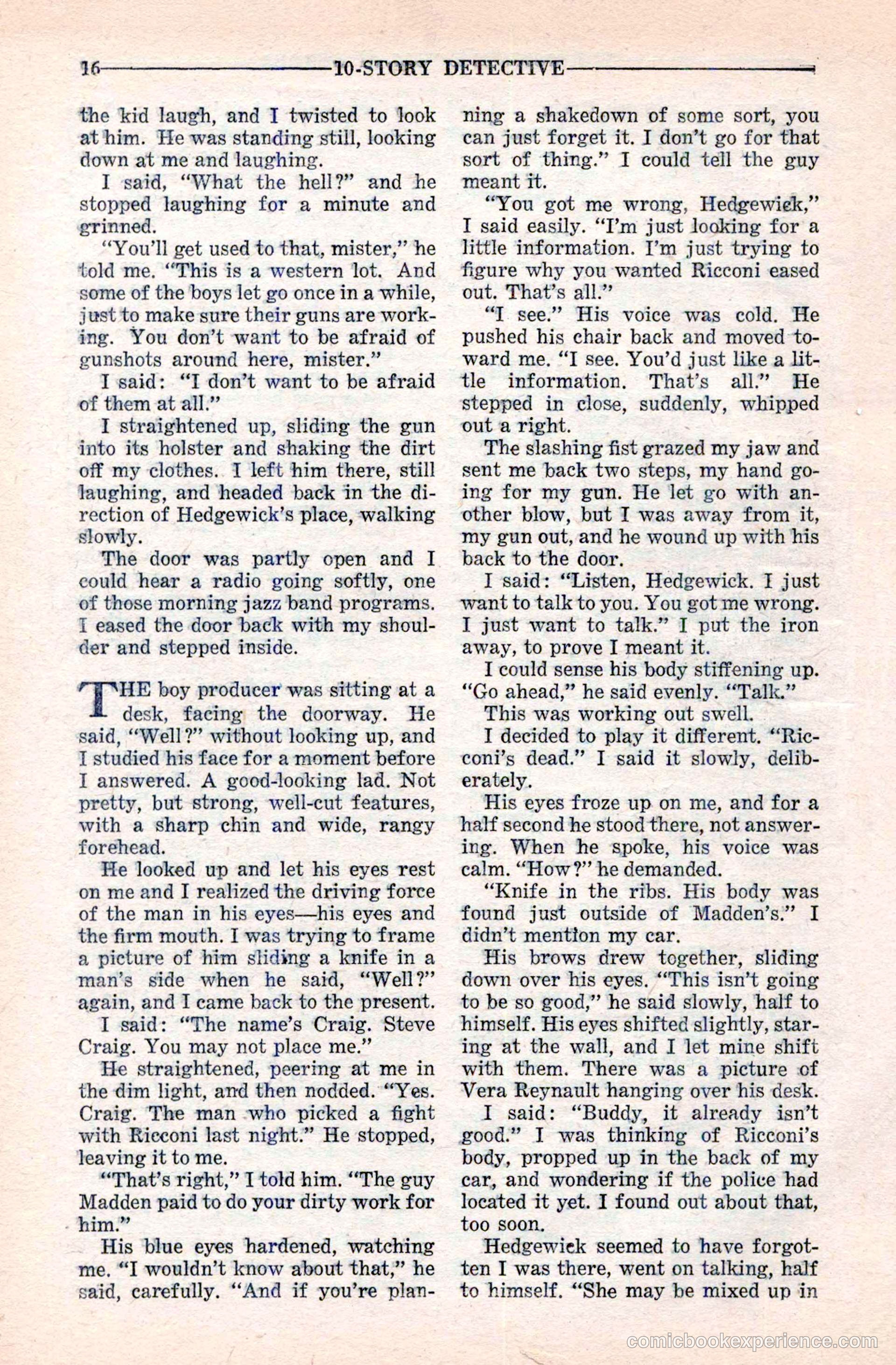 10-Story Detective Magazine Cover — page 18 of 116