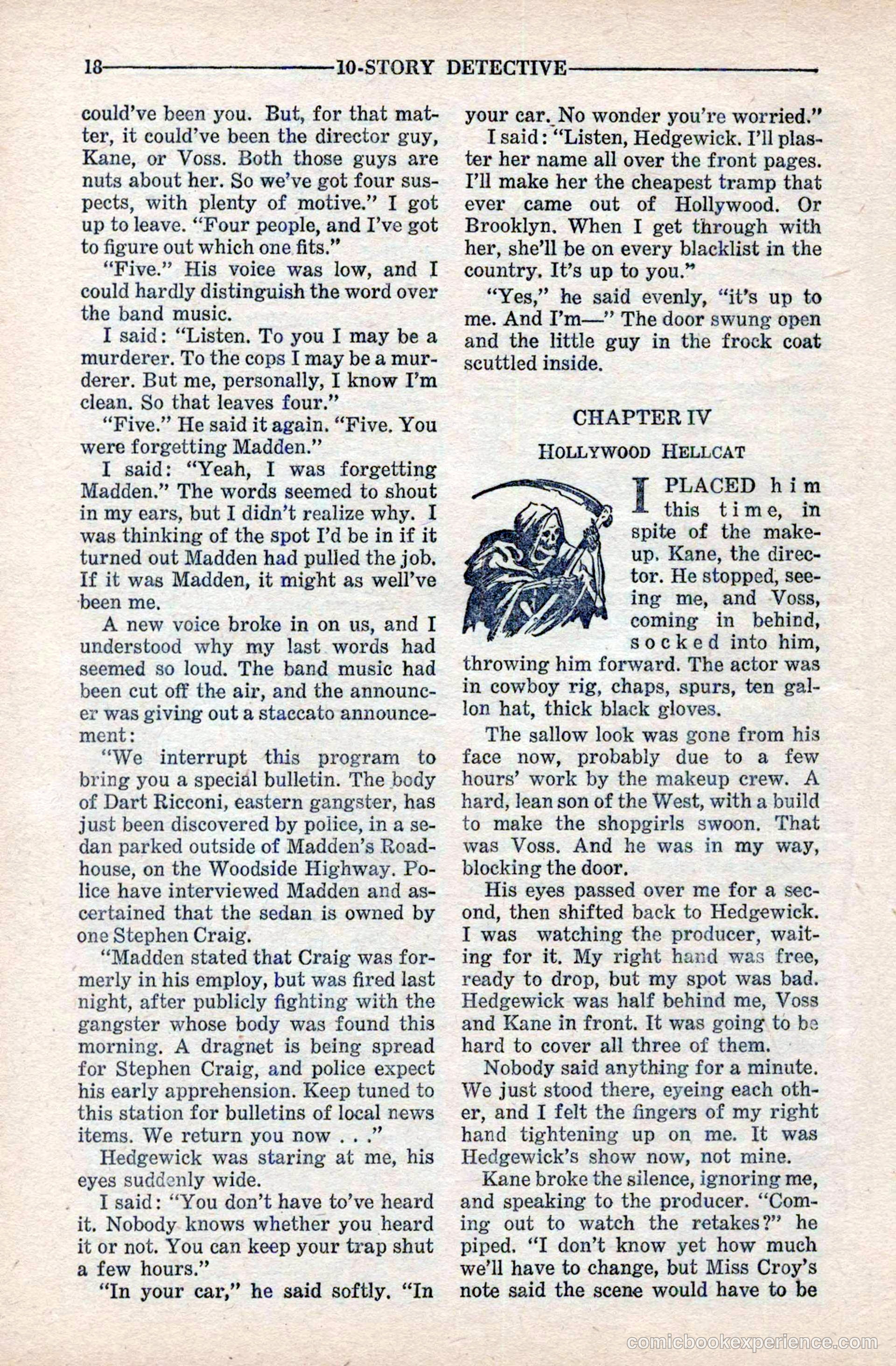 10-Story Detective Magazine Cover — page 20 of 116