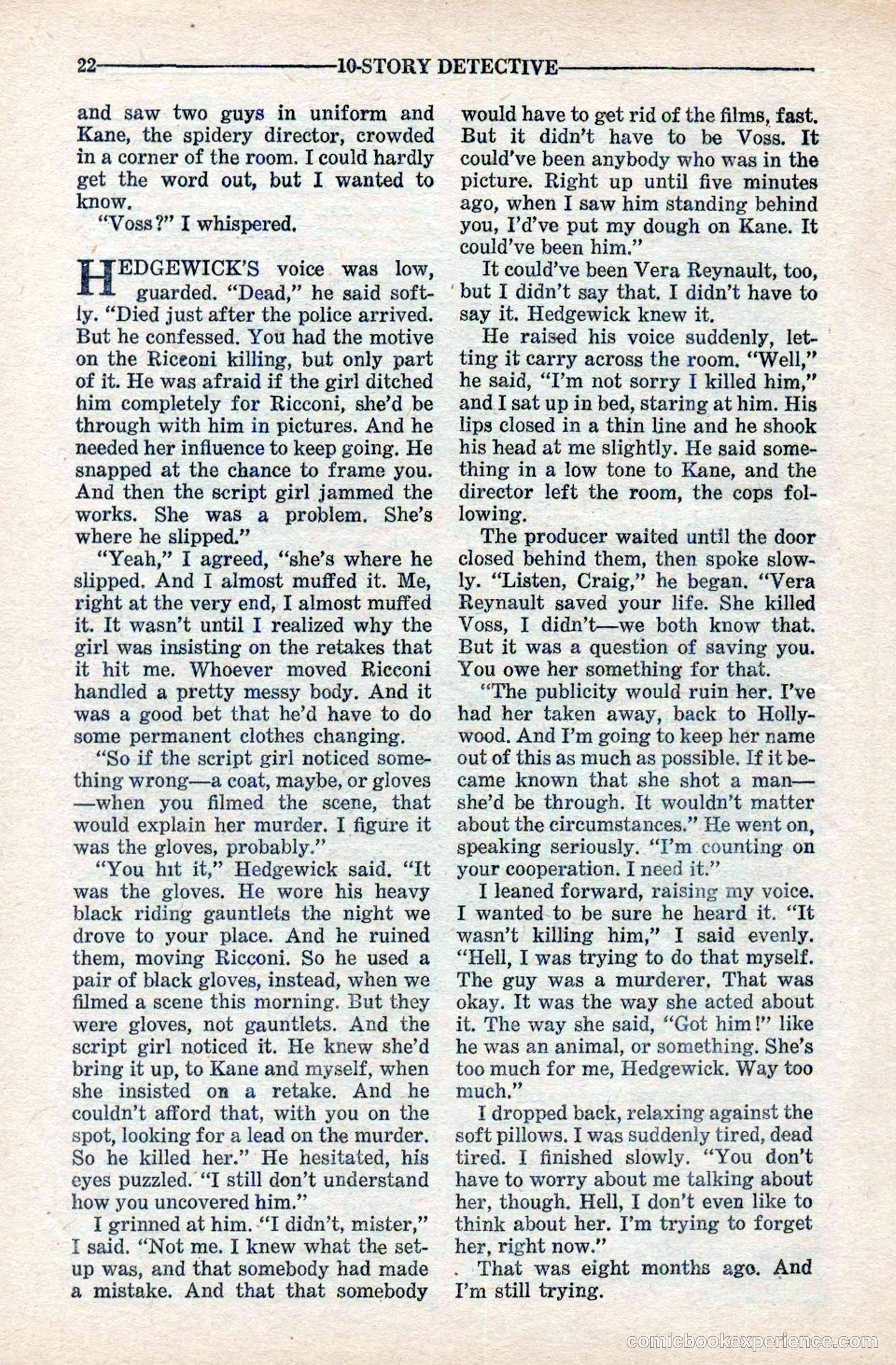 10-Story Detective Magazine Cover — page 24 of 116