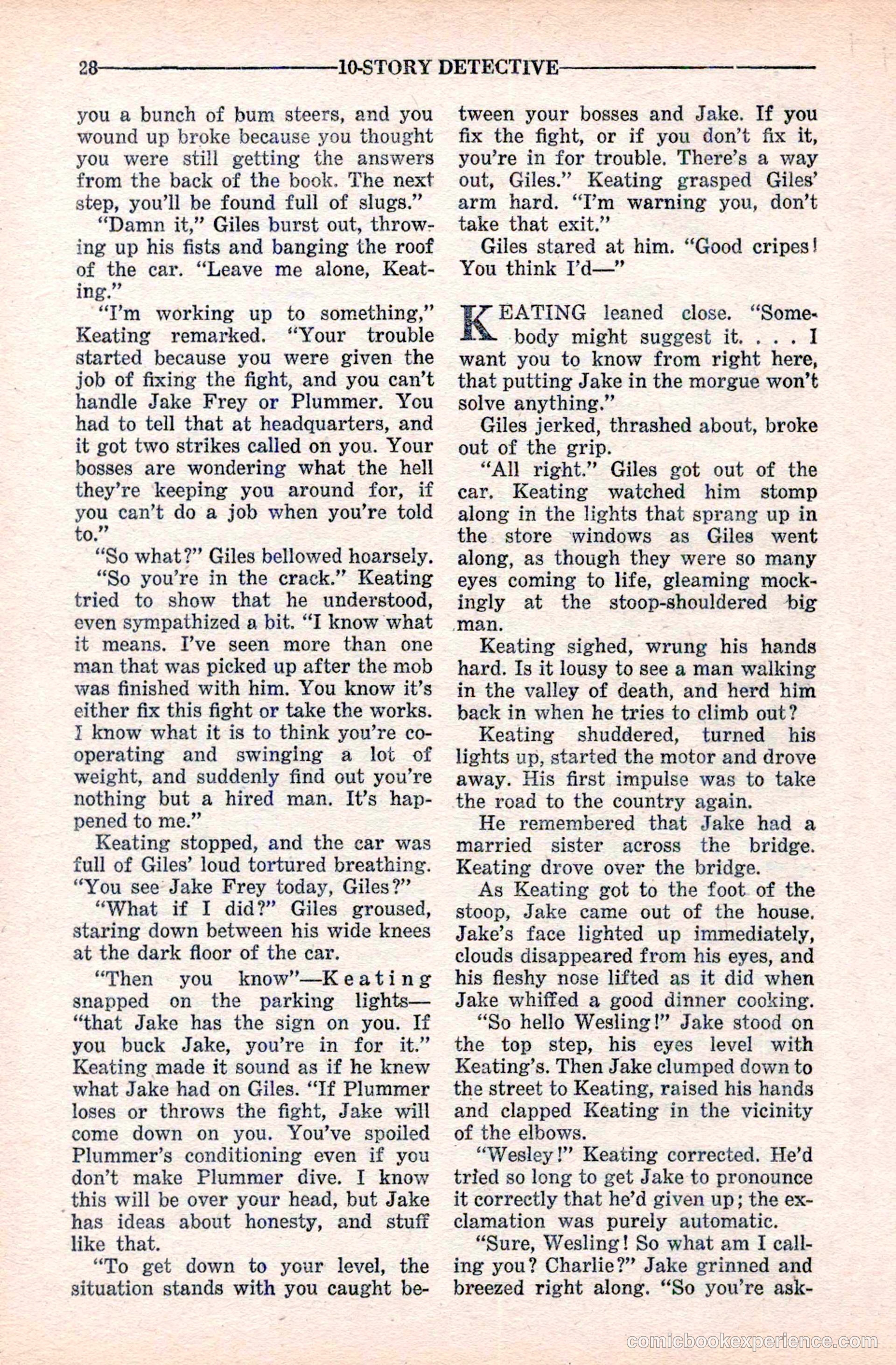 10-Story Detective Magazine Cover — page 30 of 116