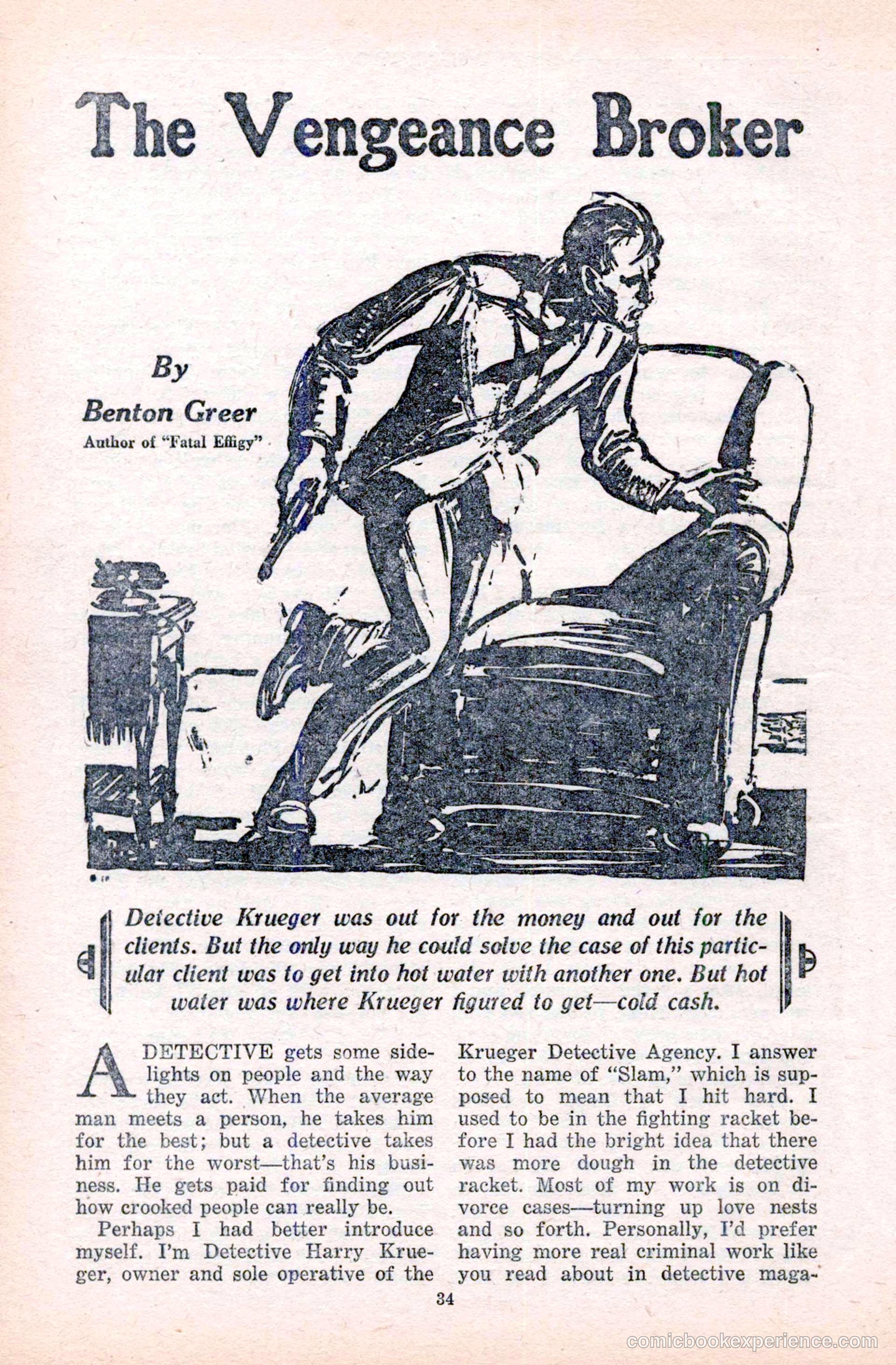 10-Story Detective Magazine Cover — page 36 of 116