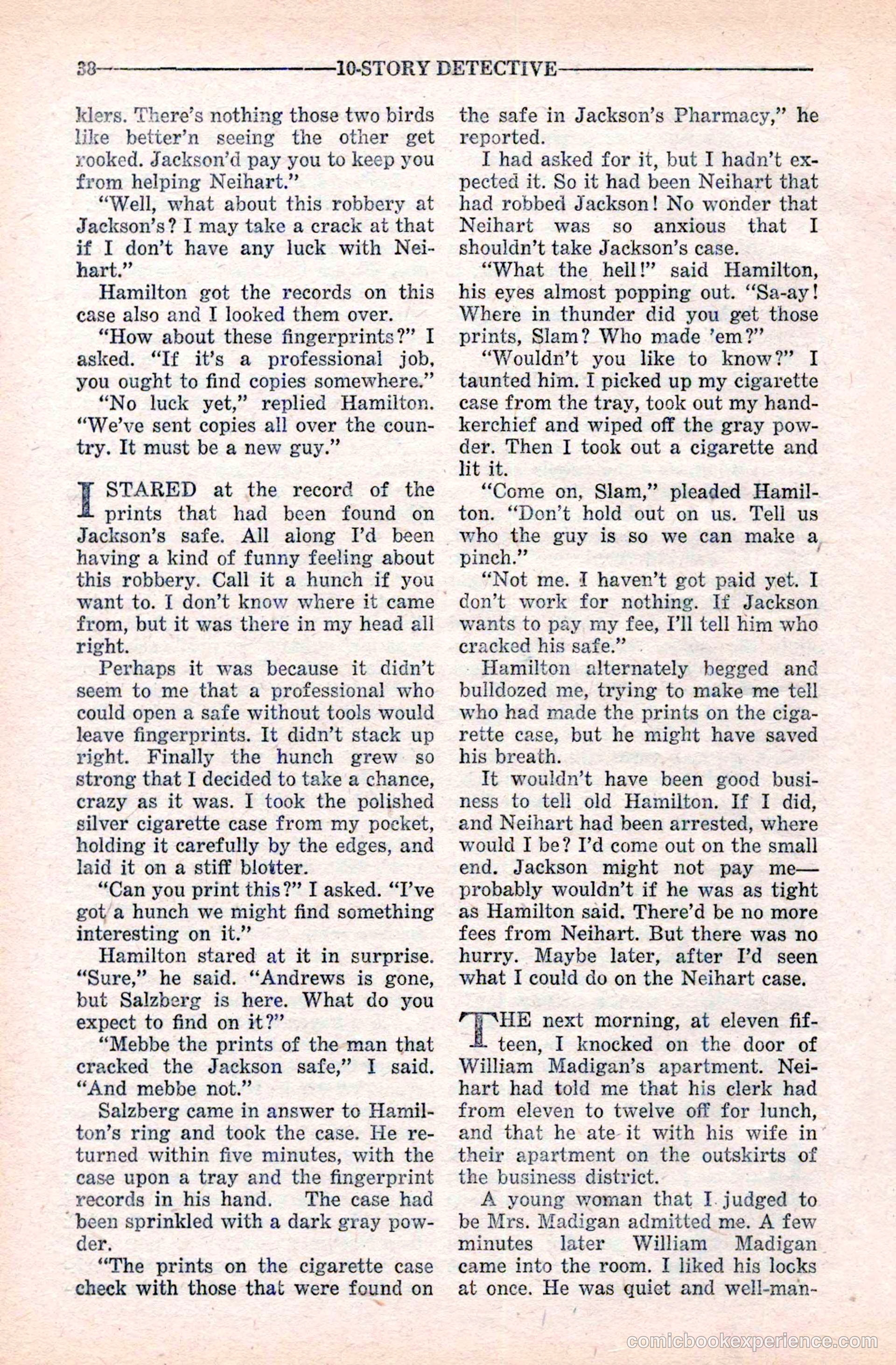 10-Story Detective Magazine Cover — page 40 of 116