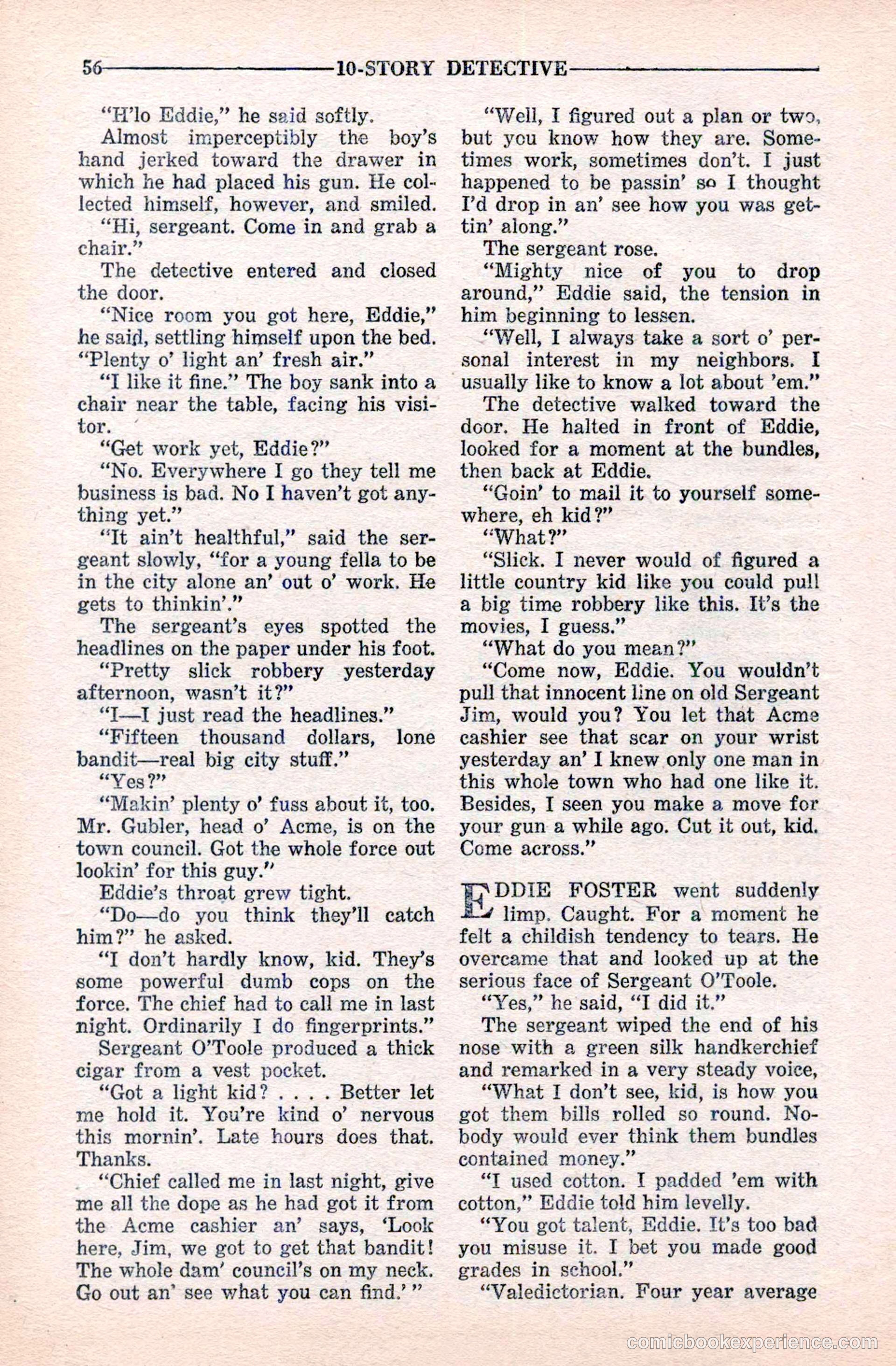 10-Story Detective Magazine Cover — page 58 of 116