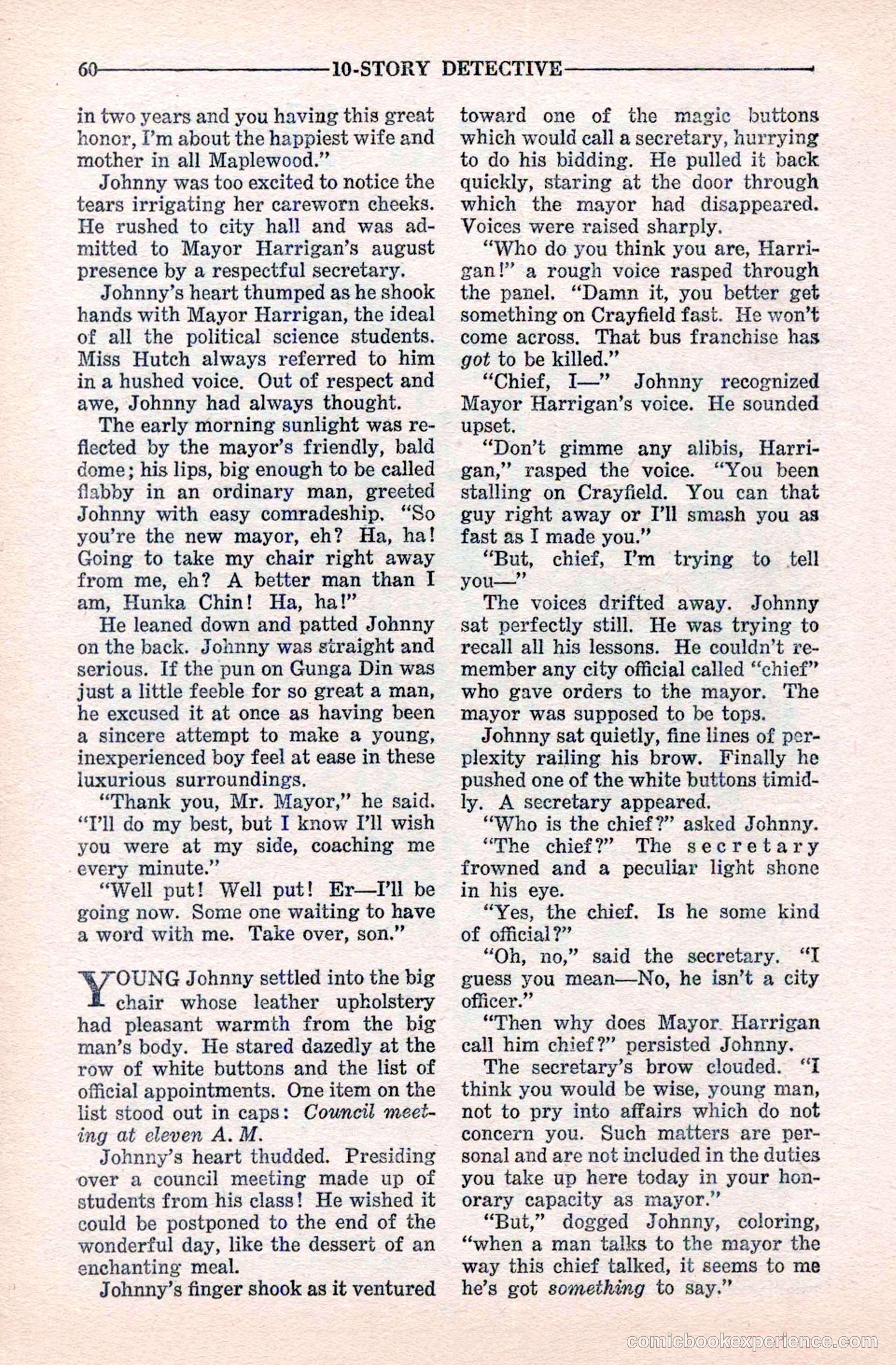 10-Story Detective Magazine Cover — page 62 of 116