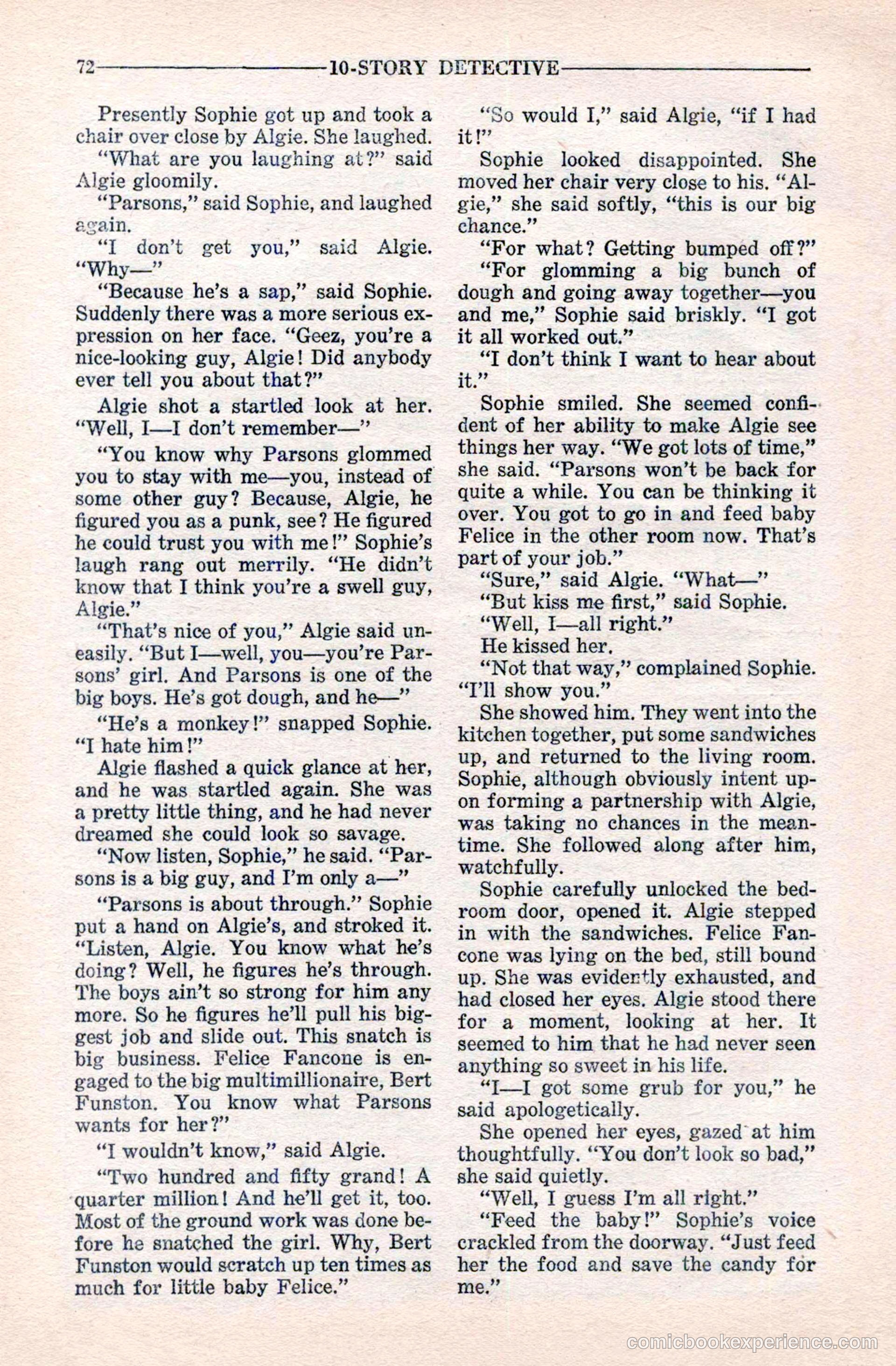 10-Story Detective Magazine Cover — page 74 of 116