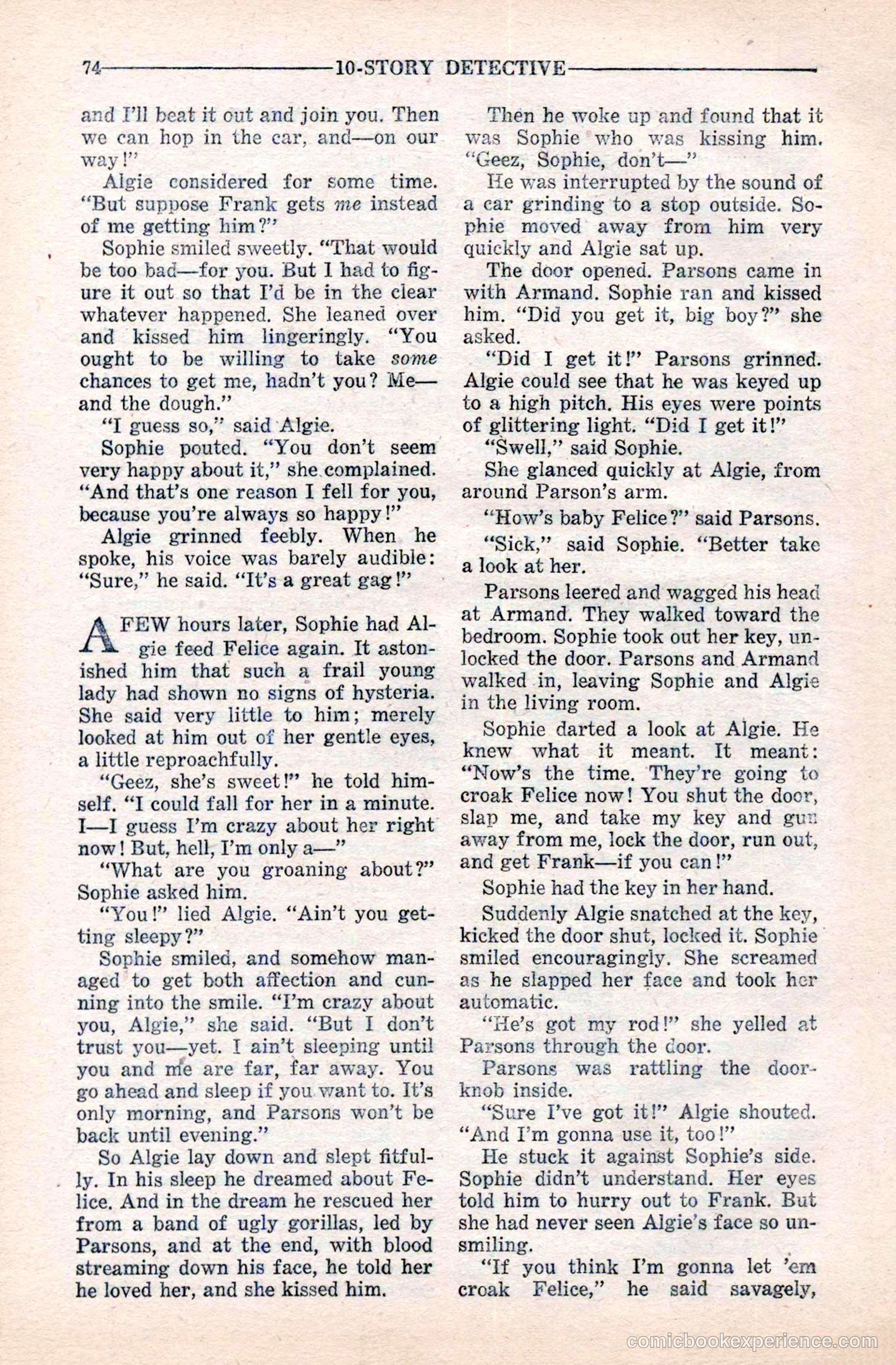 10-Story Detective Magazine Cover — page 76 of 116