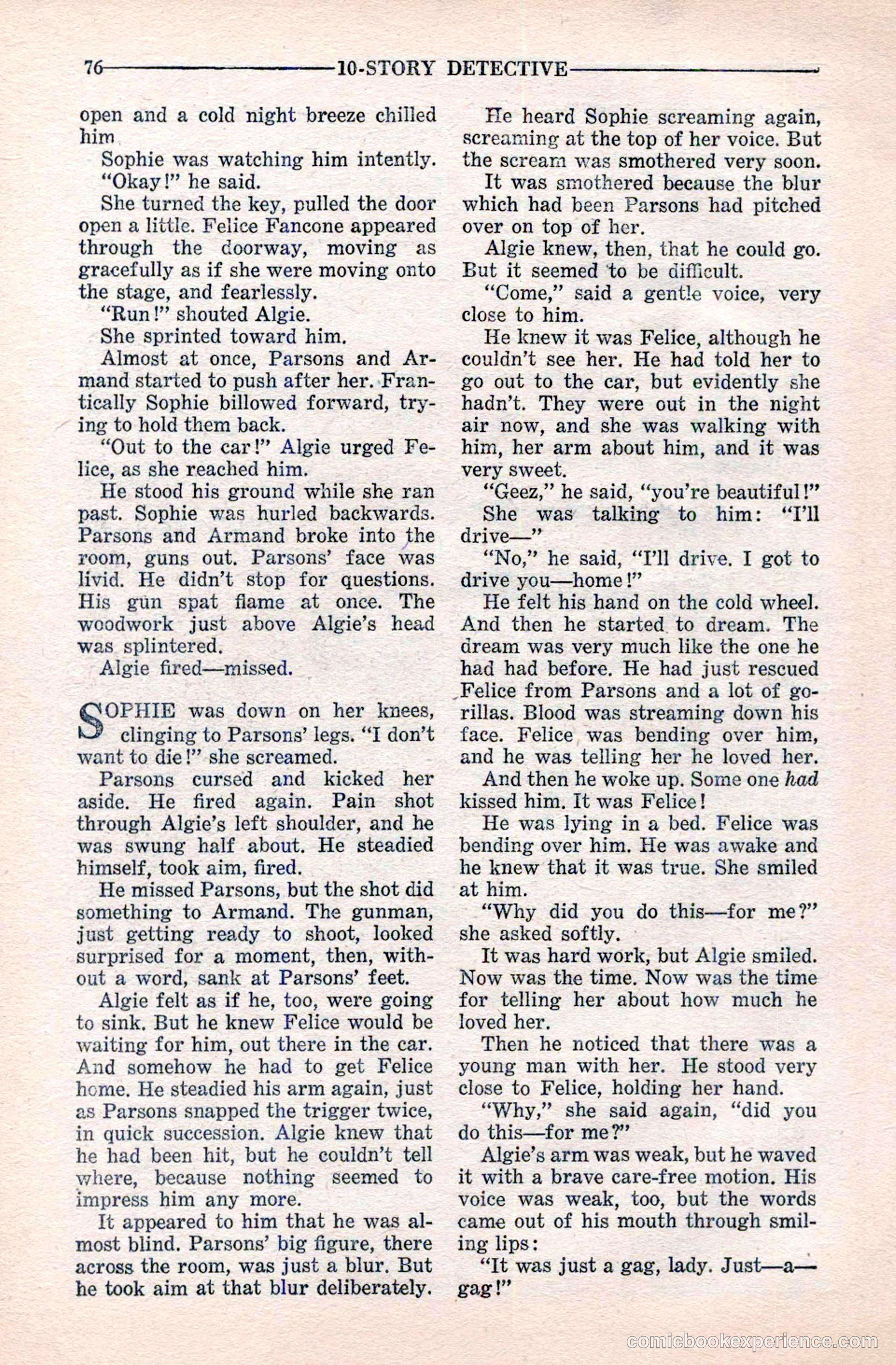 10-Story Detective Magazine Cover — page 78 of 116