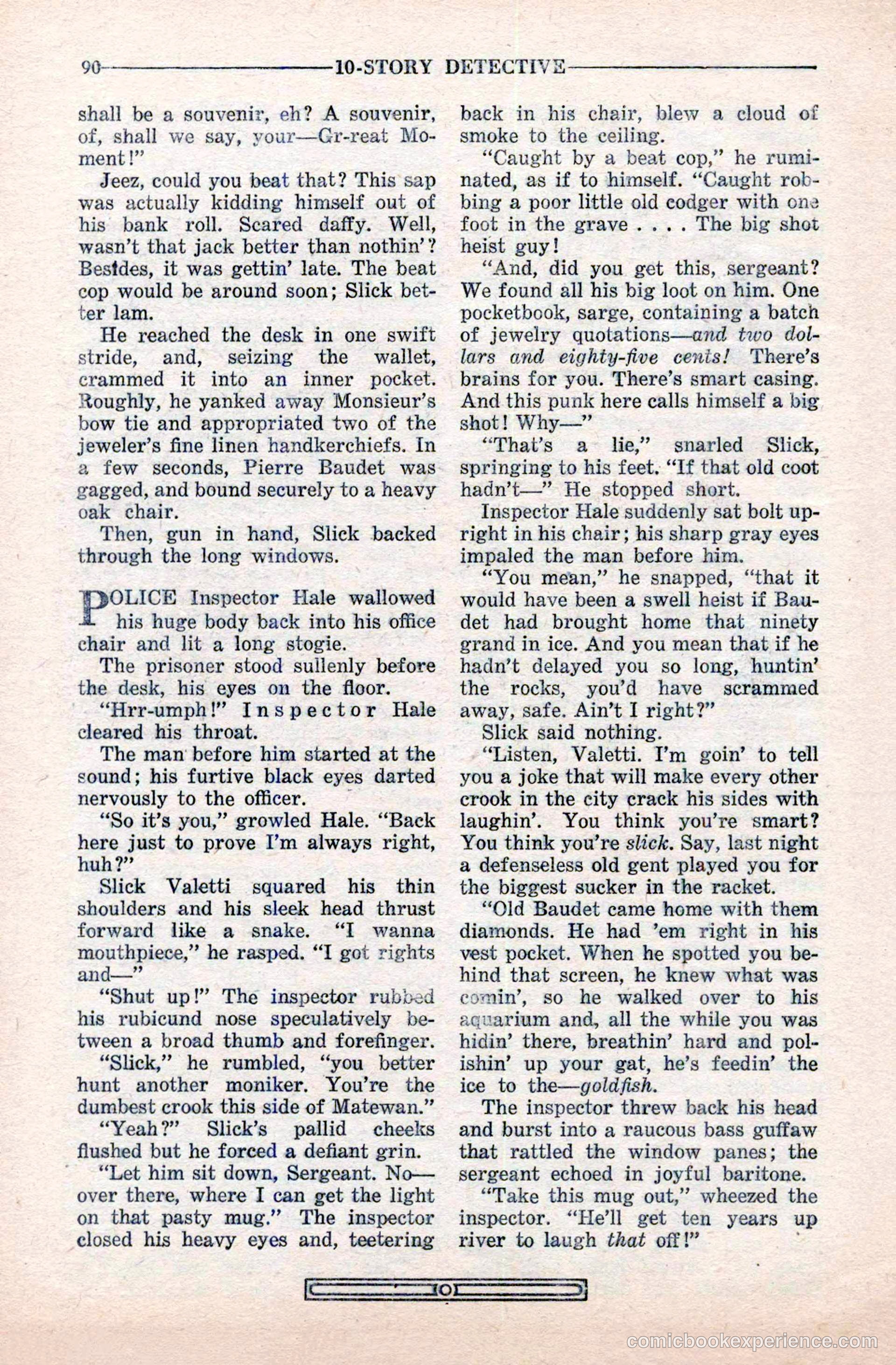 10-Story Detective Magazine Cover — page 92 of 116