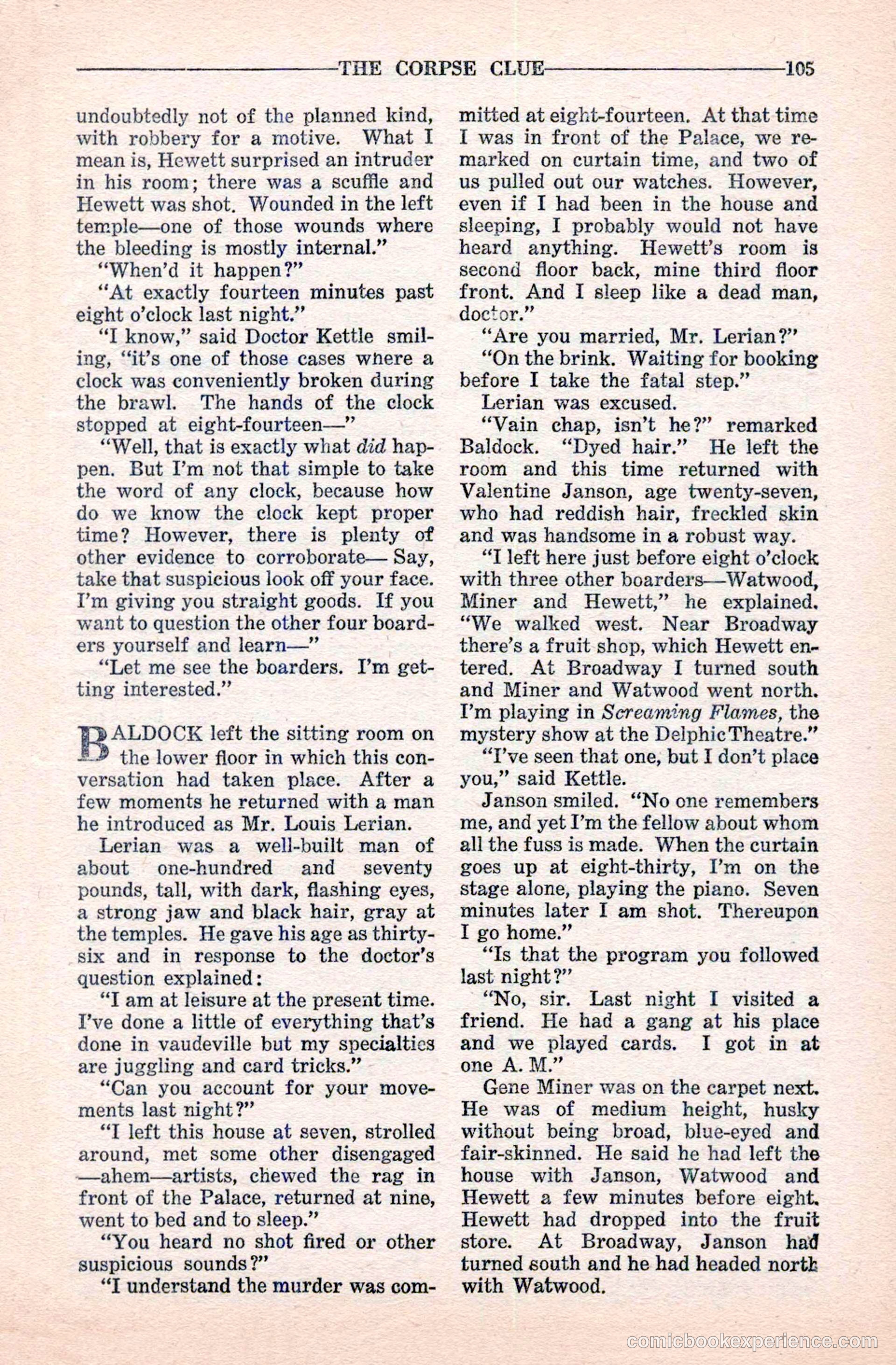 10-Story Detective Magazine Cover — page 107 of 116