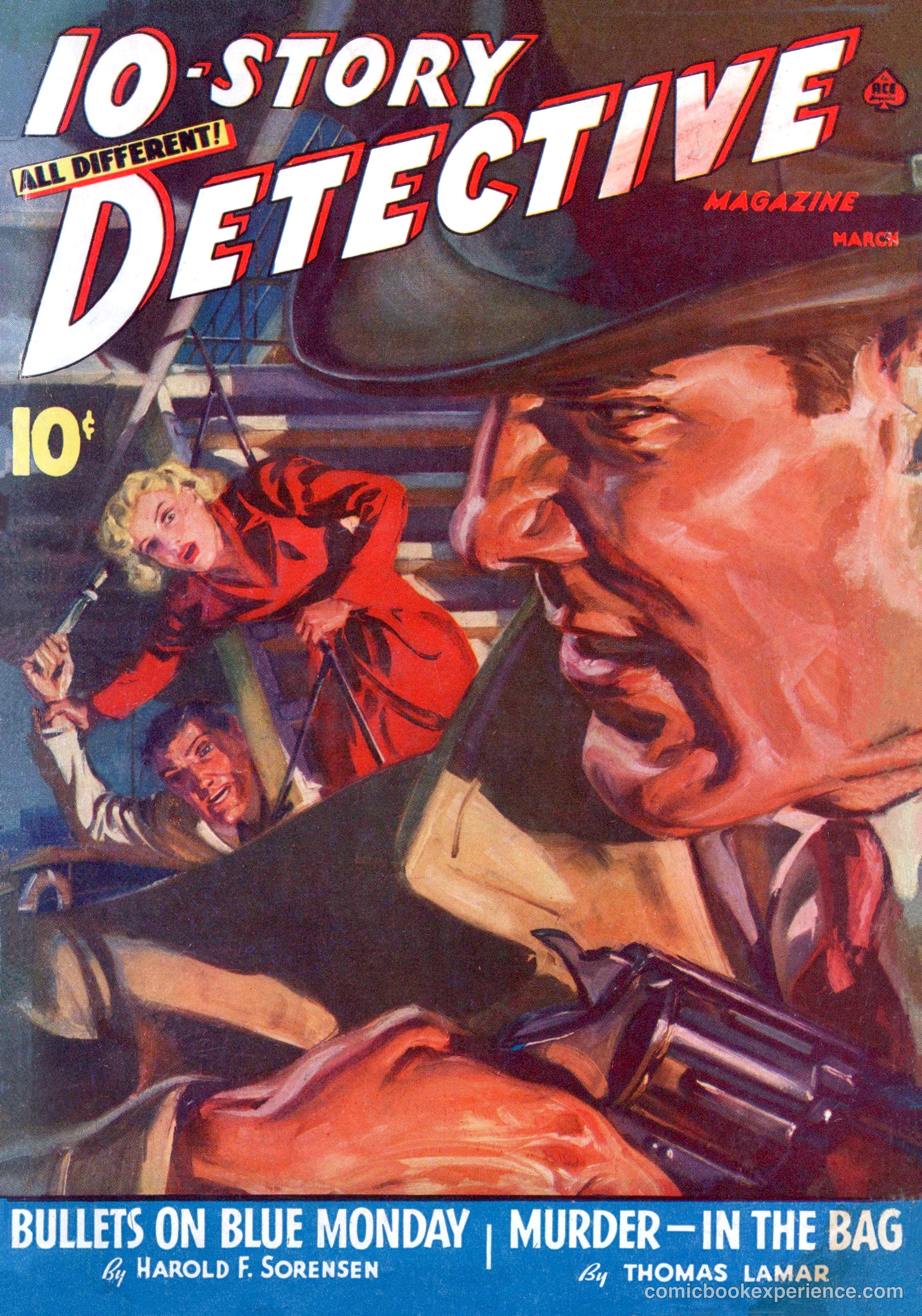 10-Story Detective, March 1941