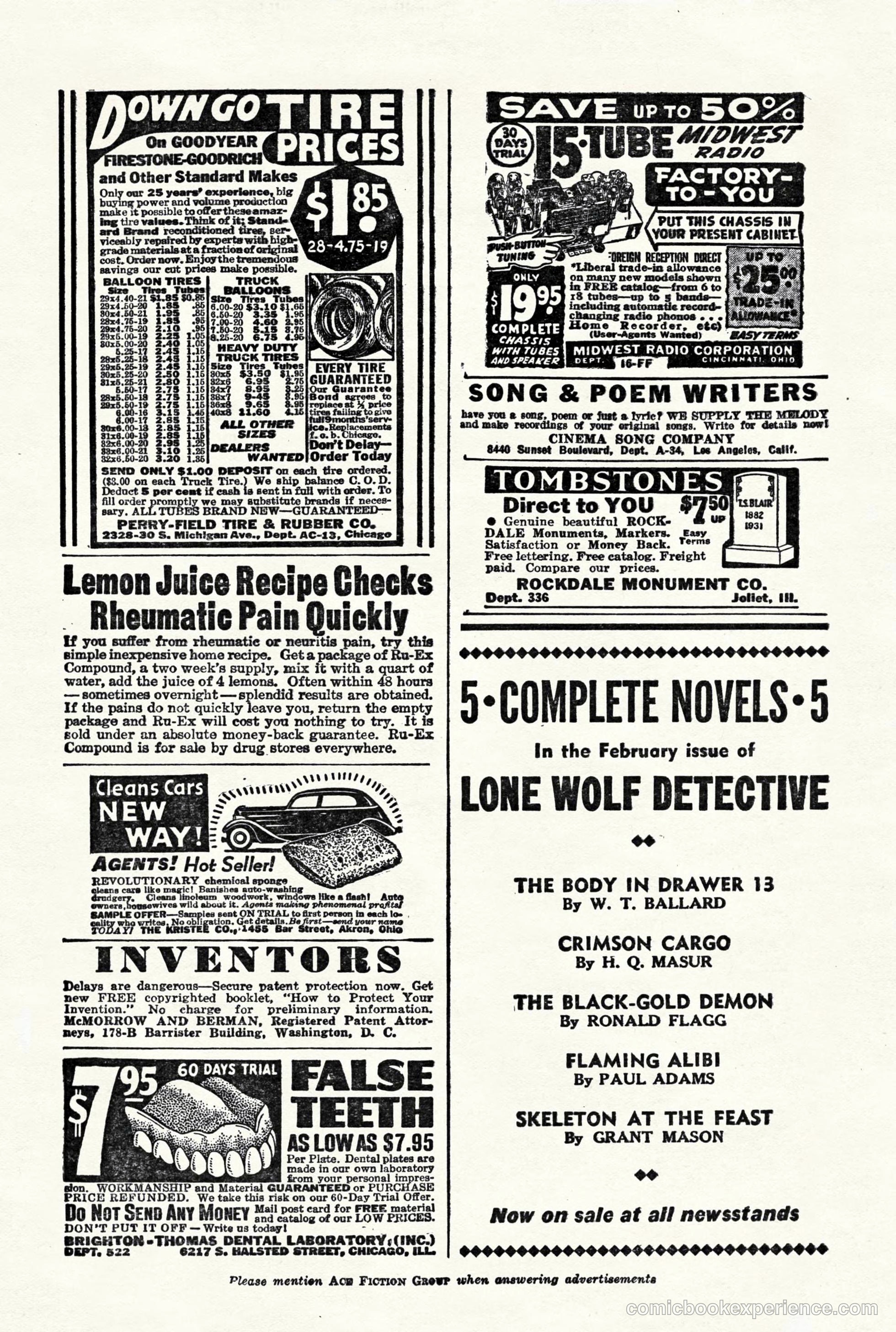 10-Story Detective, March 1941 — page 6 of 116
