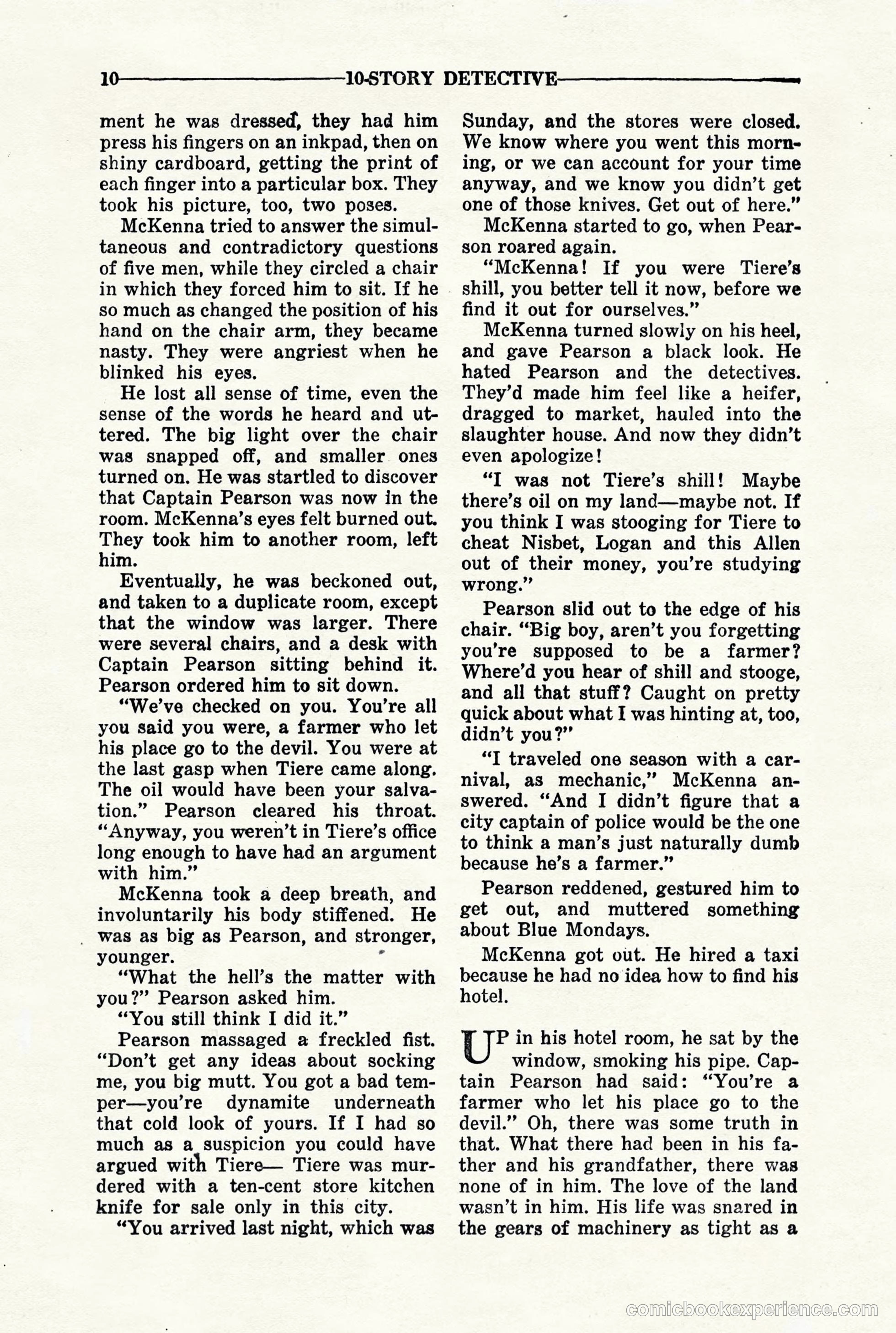 10-Story Detective, March 1941 — page 12 of 116