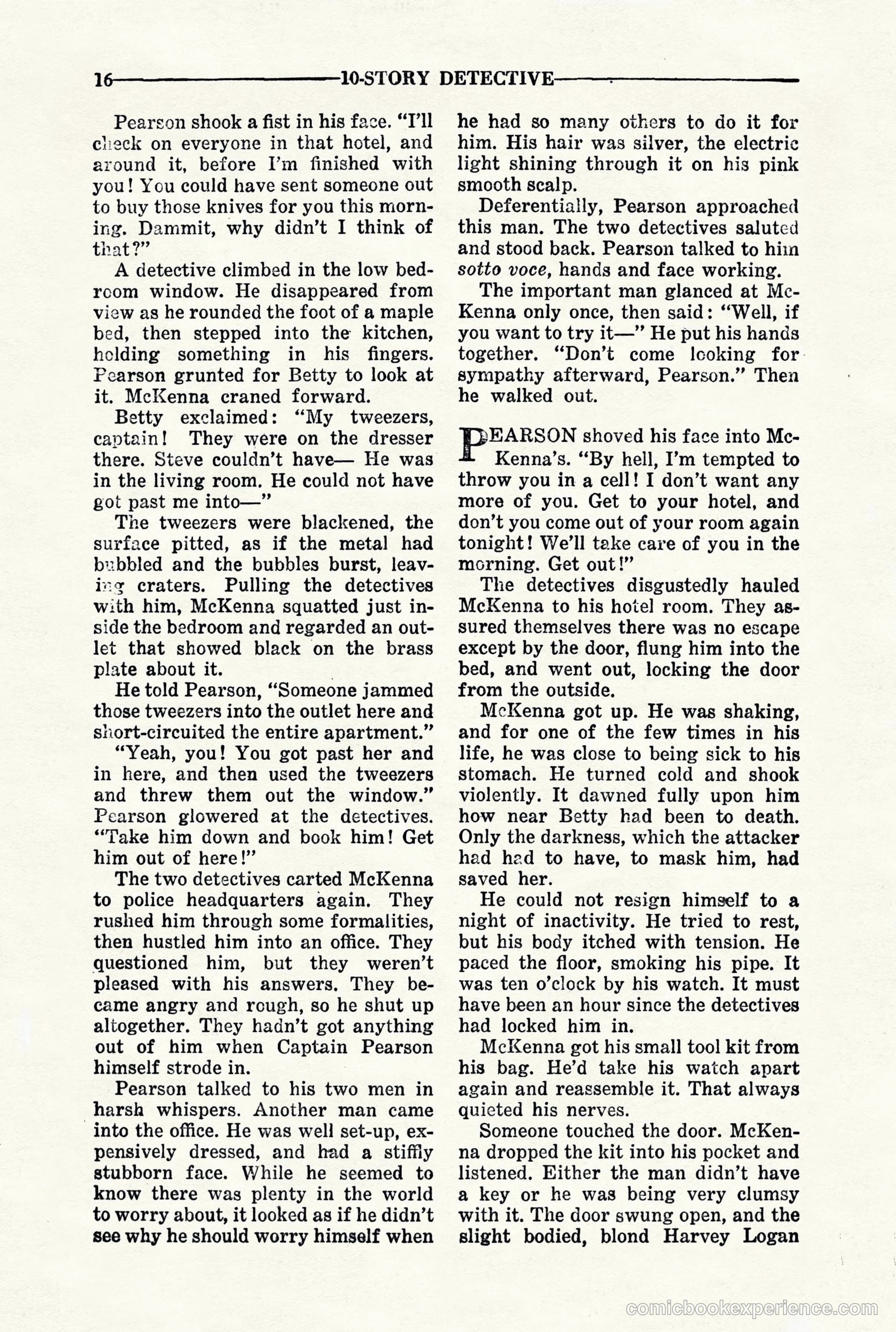 10-Story Detective, March 1941 — page 18 of 116