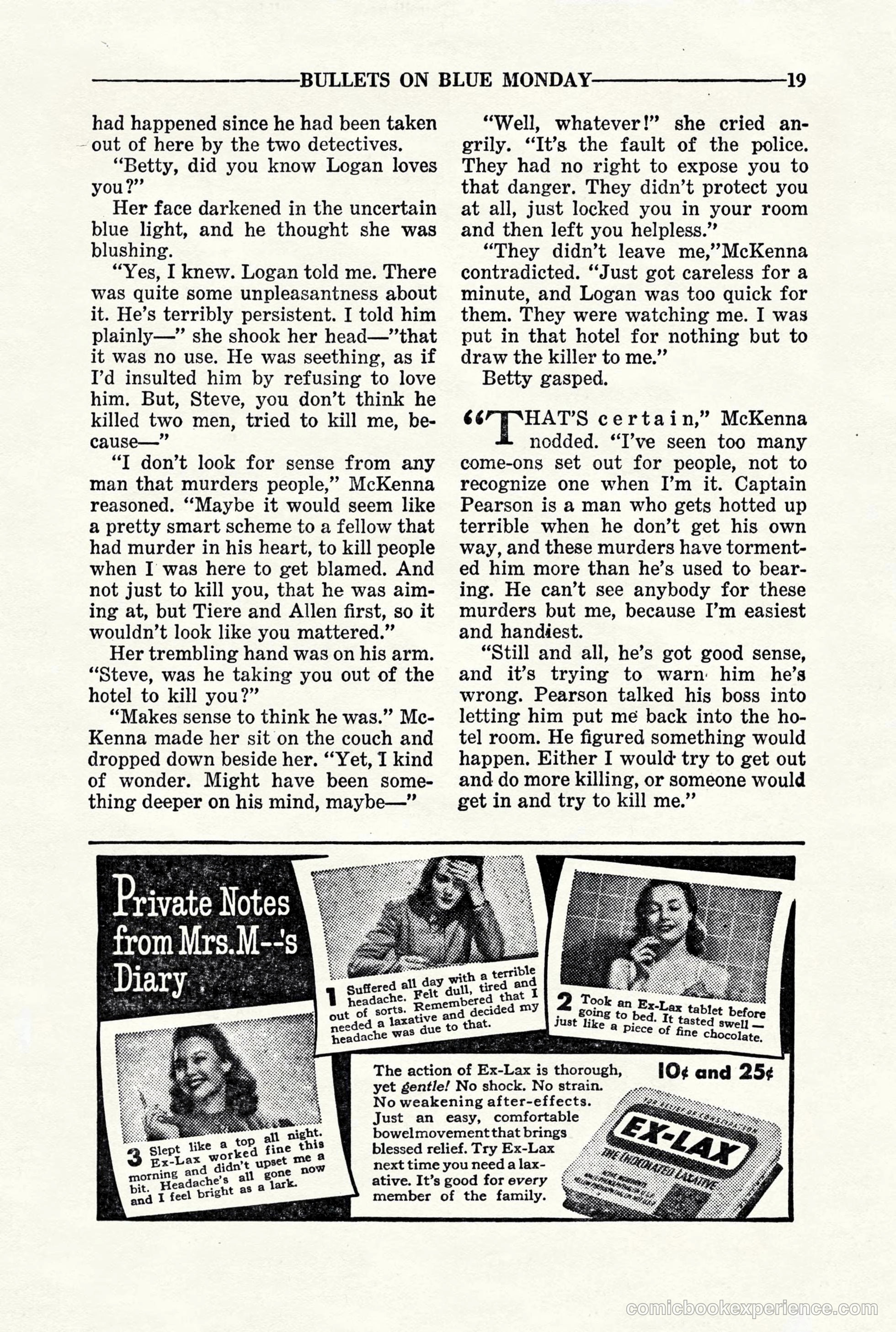 10-Story Detective, March 1941 — page 21 of 116
