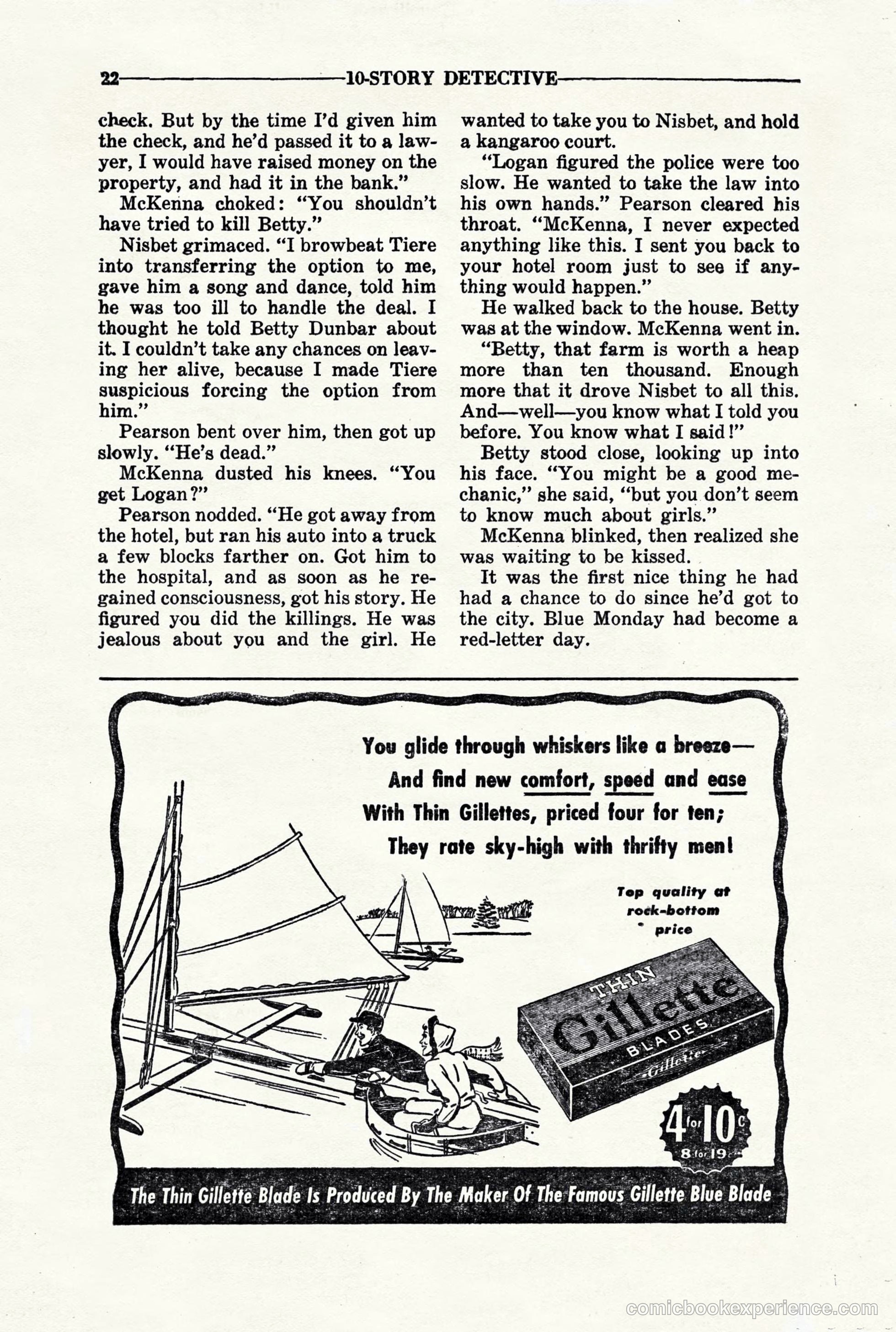10-Story Detective, March 1941 — page 24 of 116