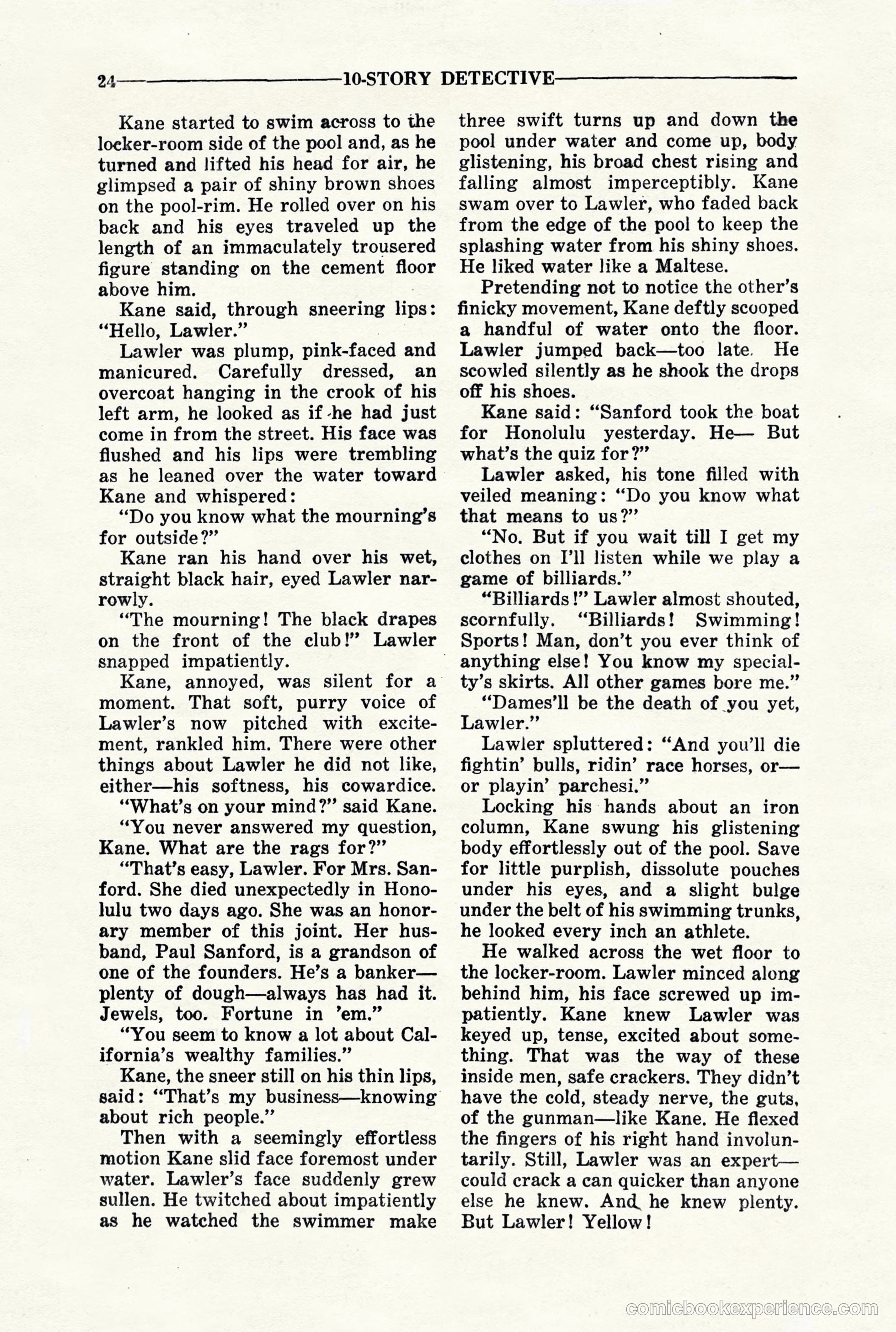 10-Story Detective, March 1941 — page 26 of 116