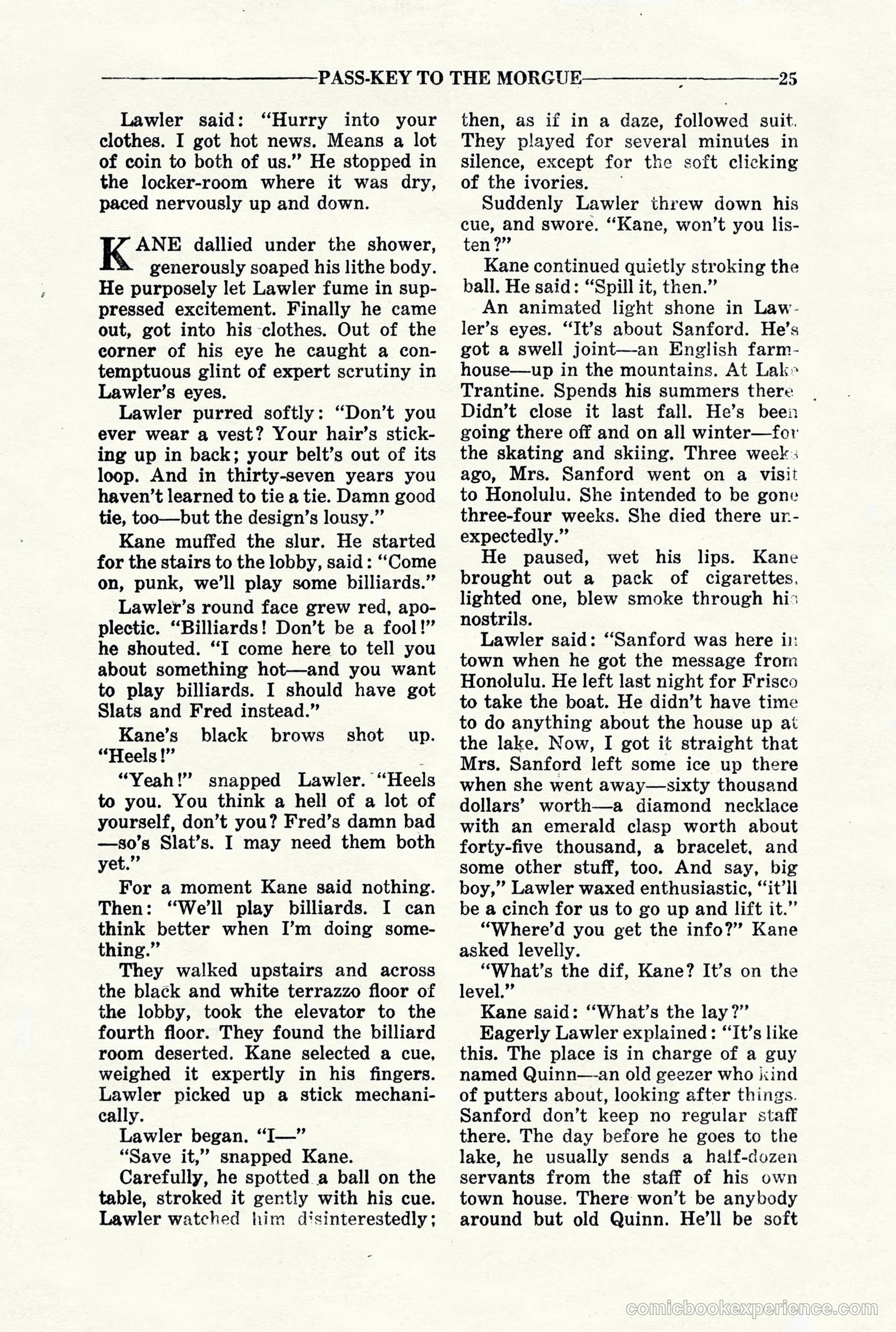 10-Story Detective, March 1941 — page 27 of 116