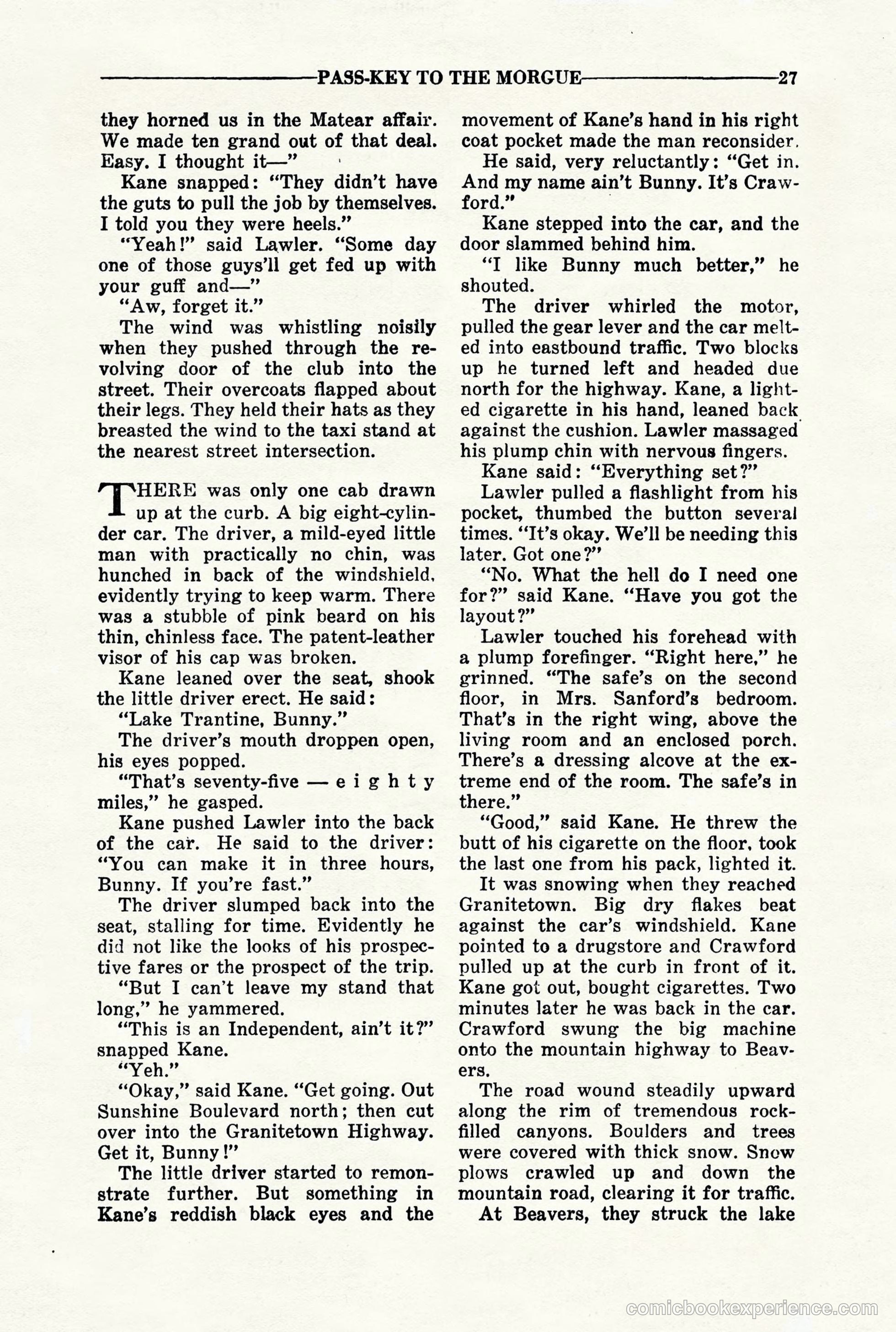 10-Story Detective, March 1941 — page 29 of 116