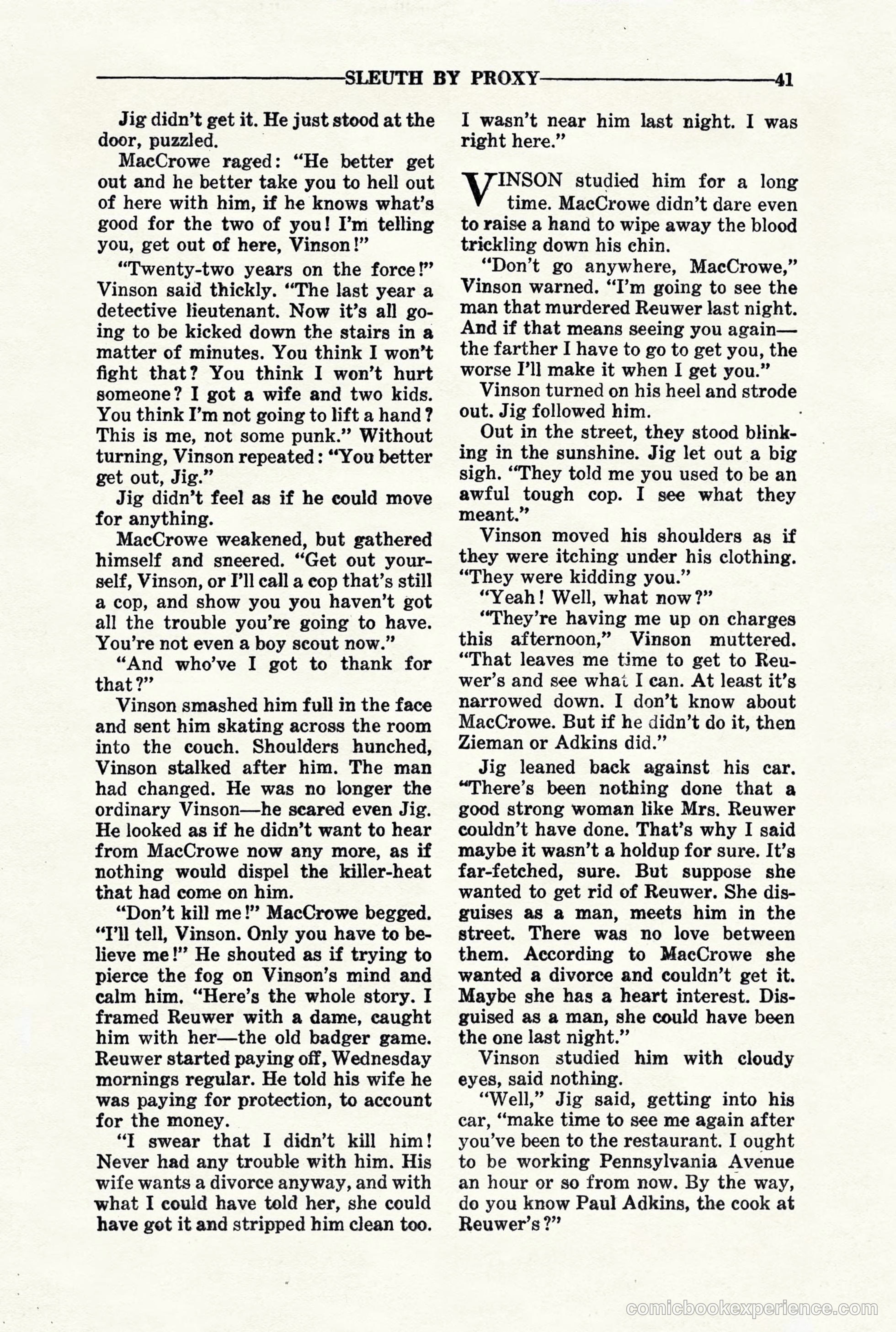 10-Story Detective, March 1941 — page 43 of 116