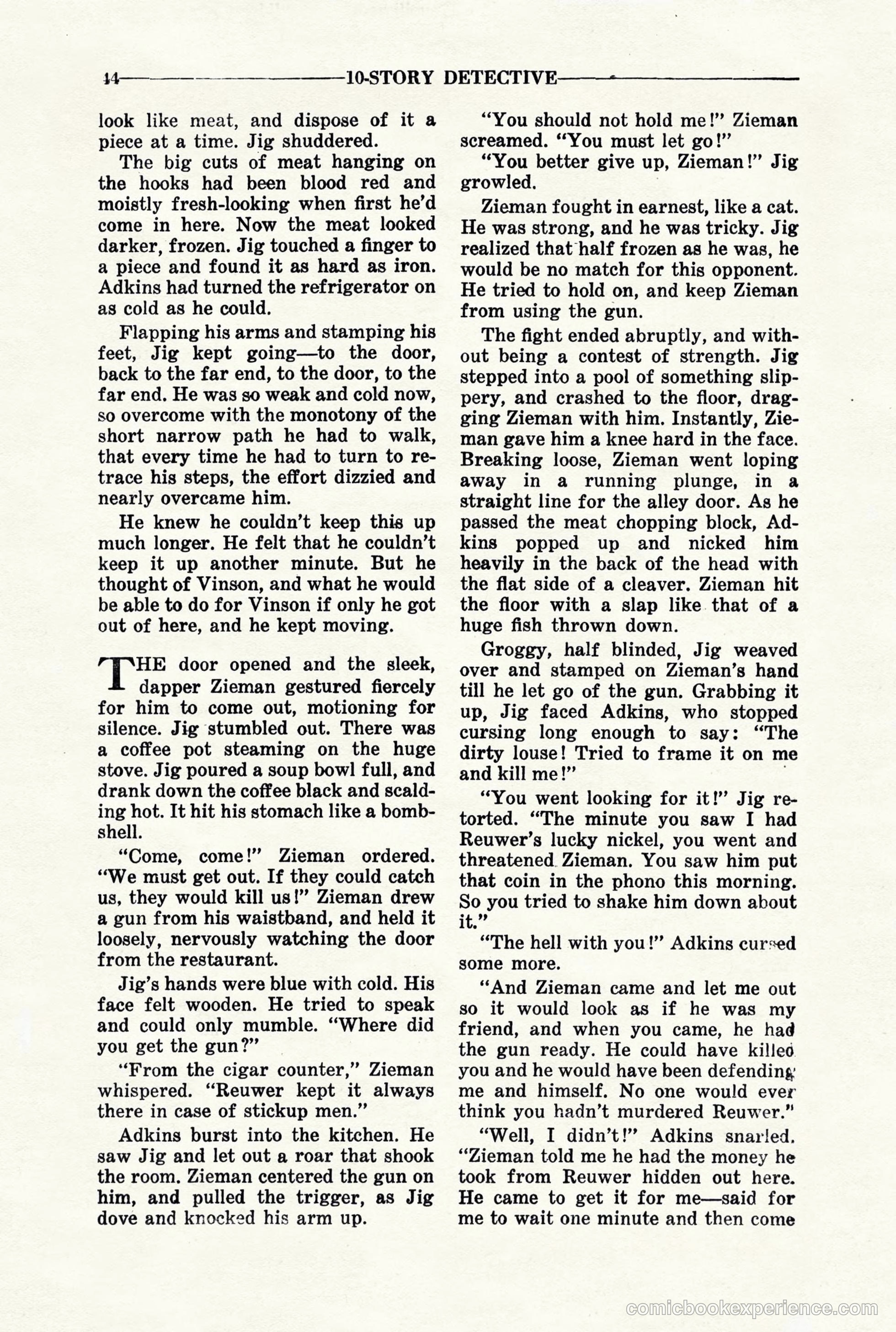 10-Story Detective, March 1941 — page 46 of 116