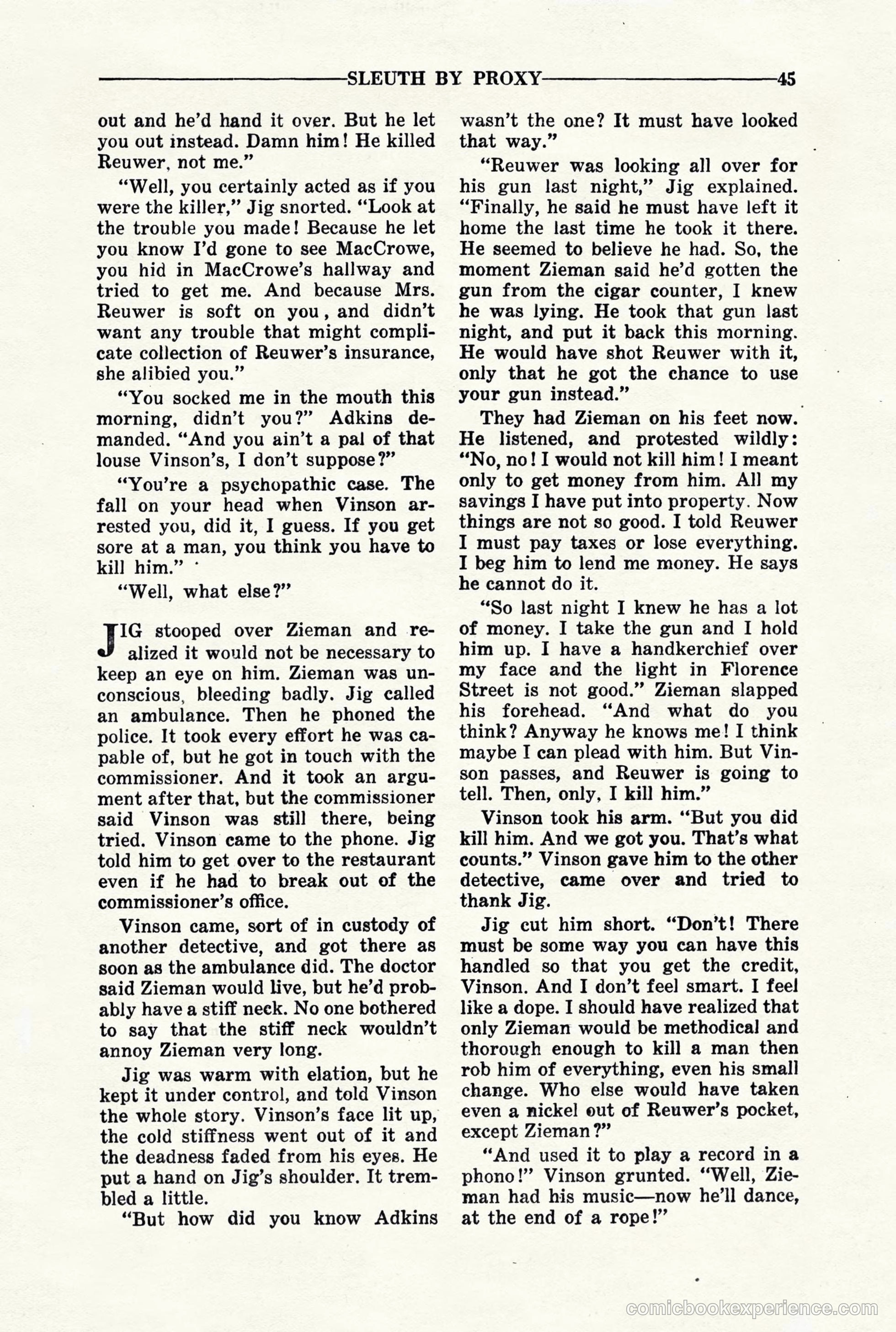10-Story Detective, March 1941 — page 47 of 116