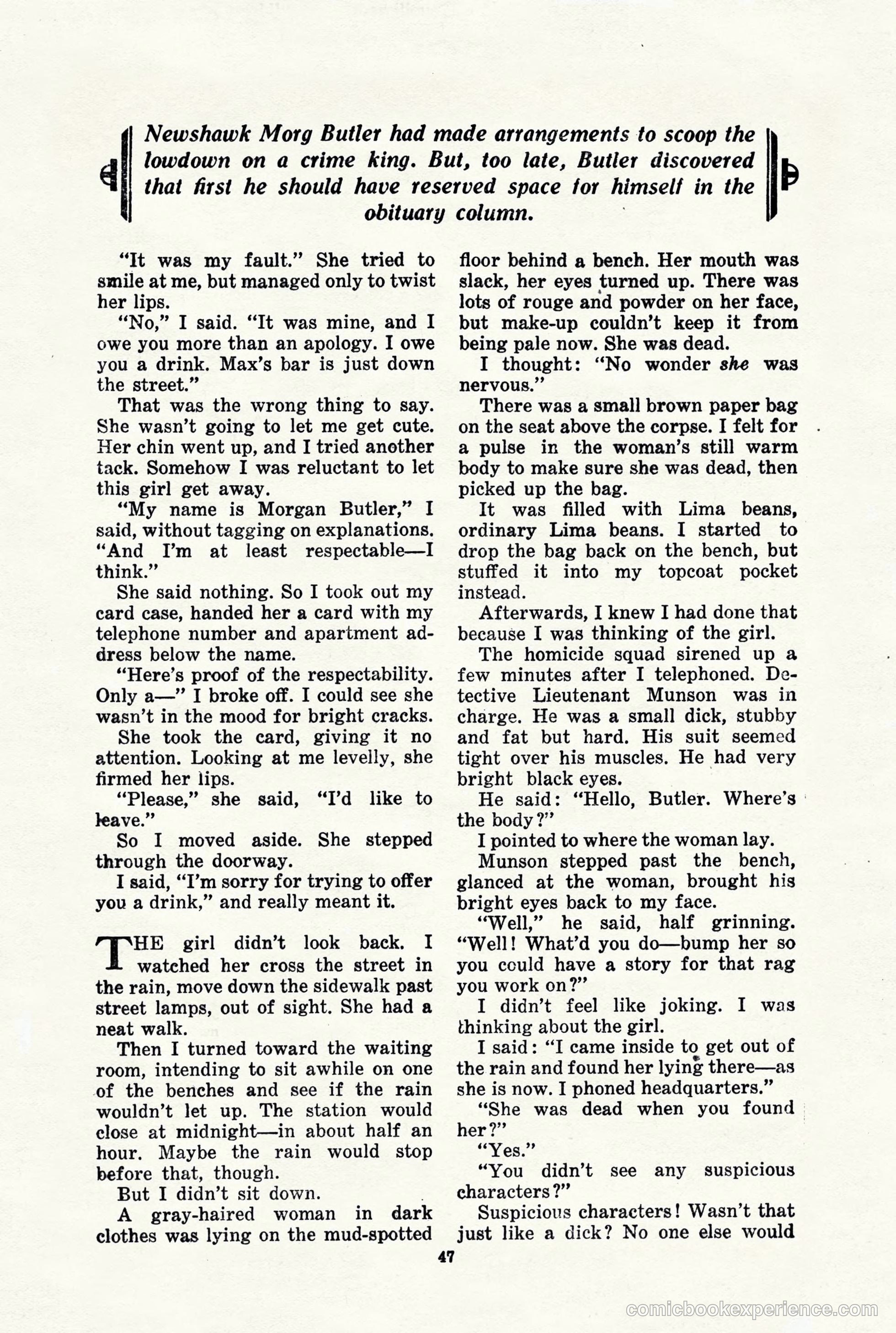 10-Story Detective, March 1941 — page 49 of 116