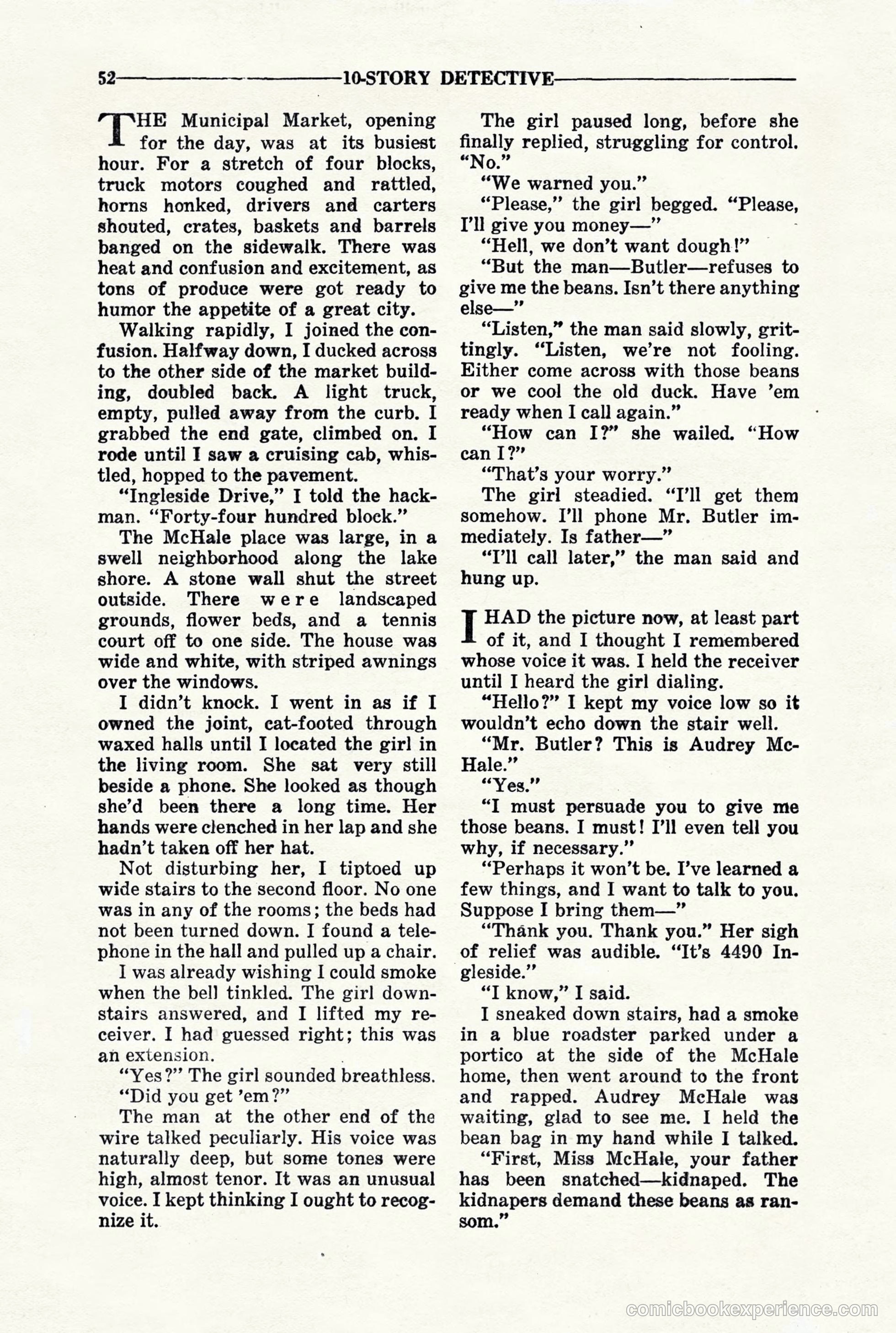 10-Story Detective, March 1941 — page 54 of 116