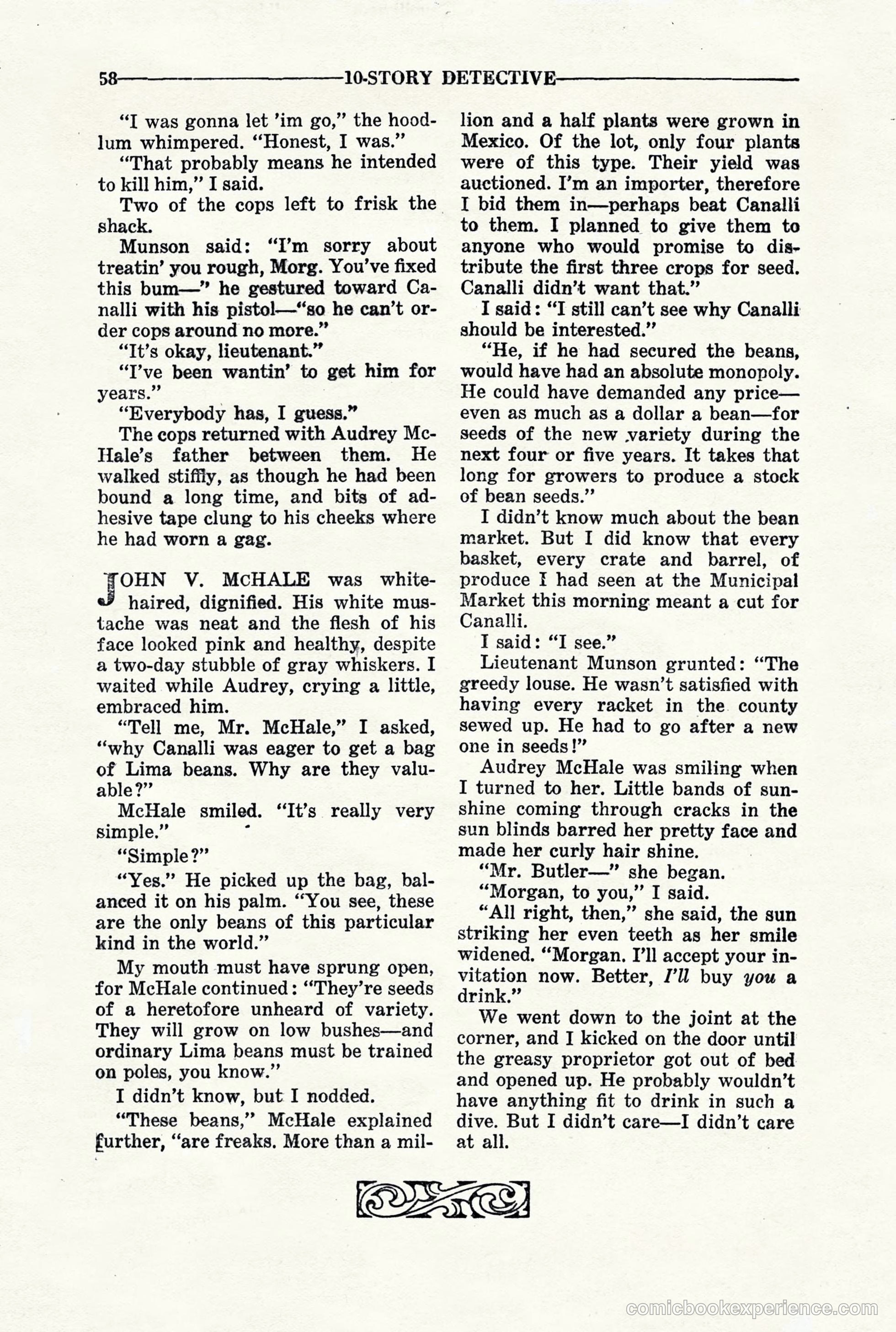 10-Story Detective, March 1941 — page 60 of 116