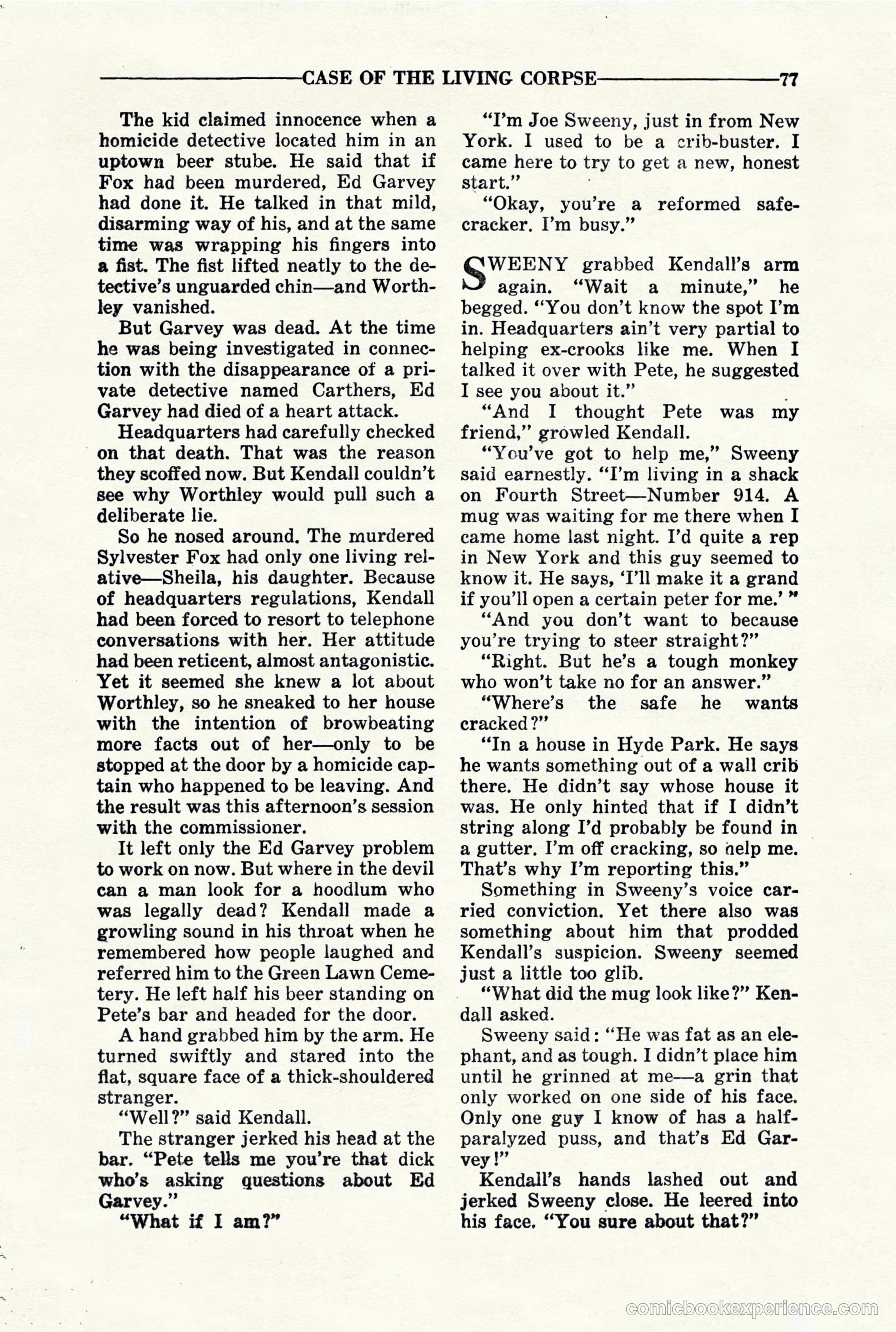 10-Story Detective, March 1941 — page 79 of 116