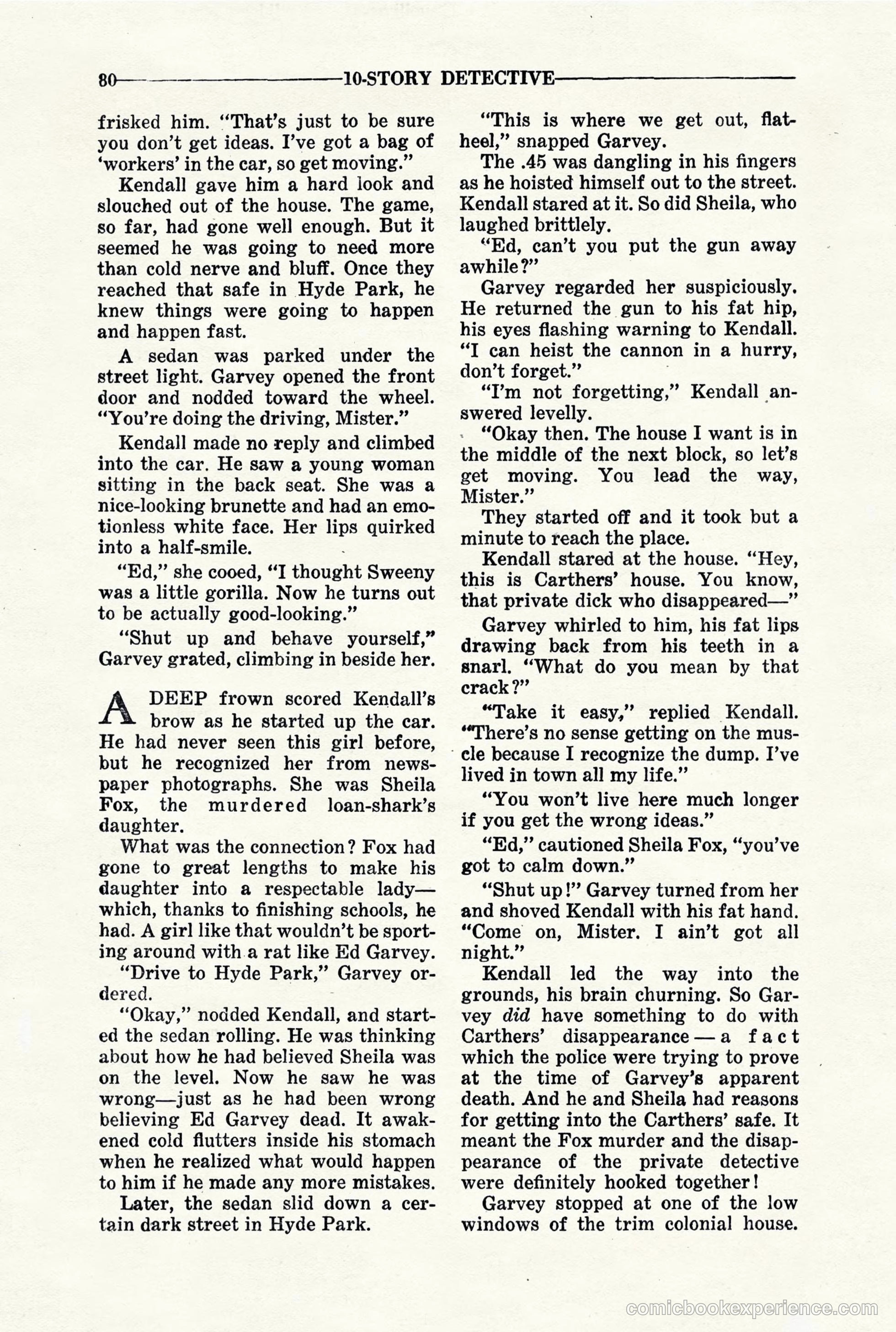 10-Story Detective, March 1941 — page 82 of 116