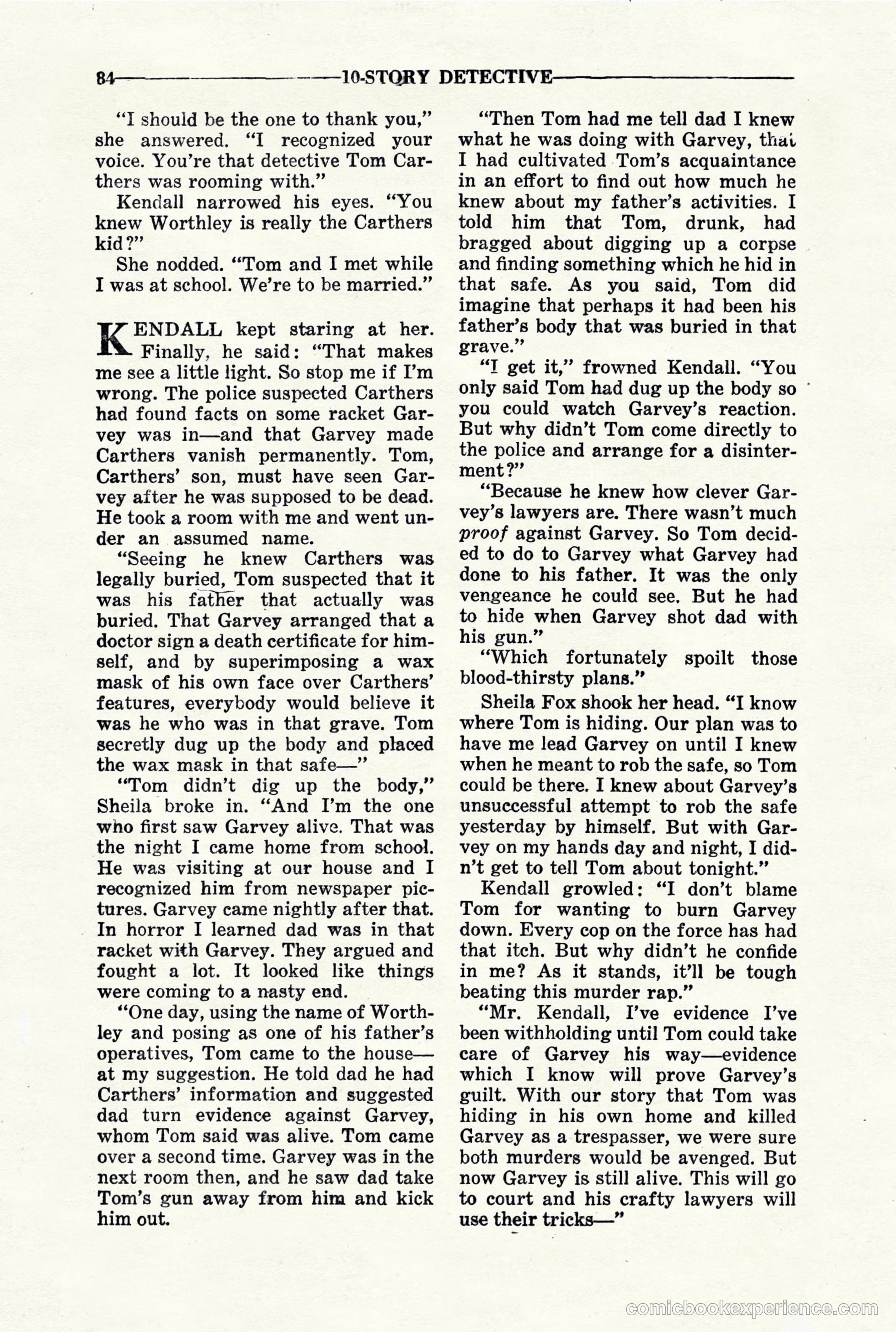 10-Story Detective, March 1941 — page 86 of 116