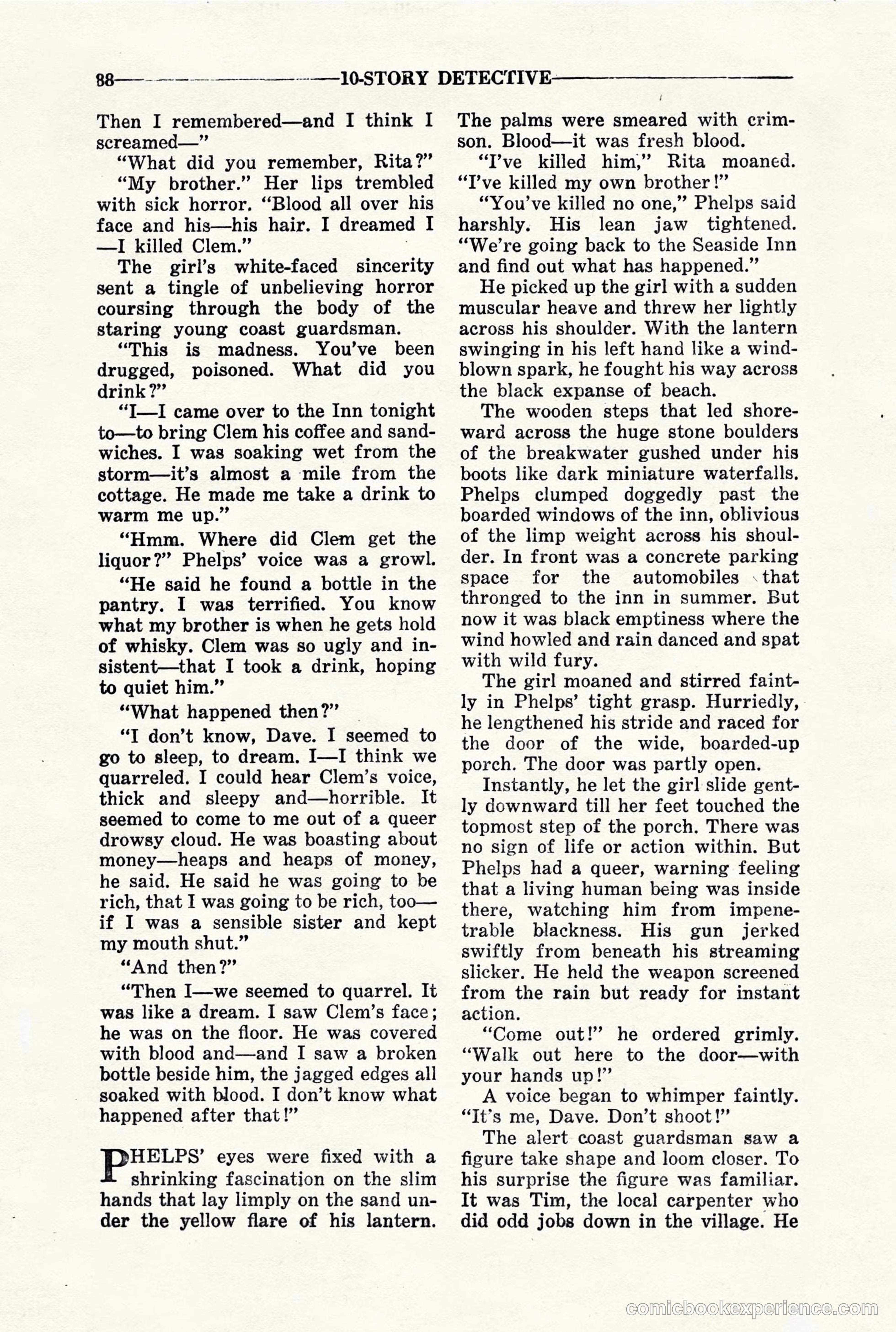 10-Story Detective, March 1941 — page 90 of 116