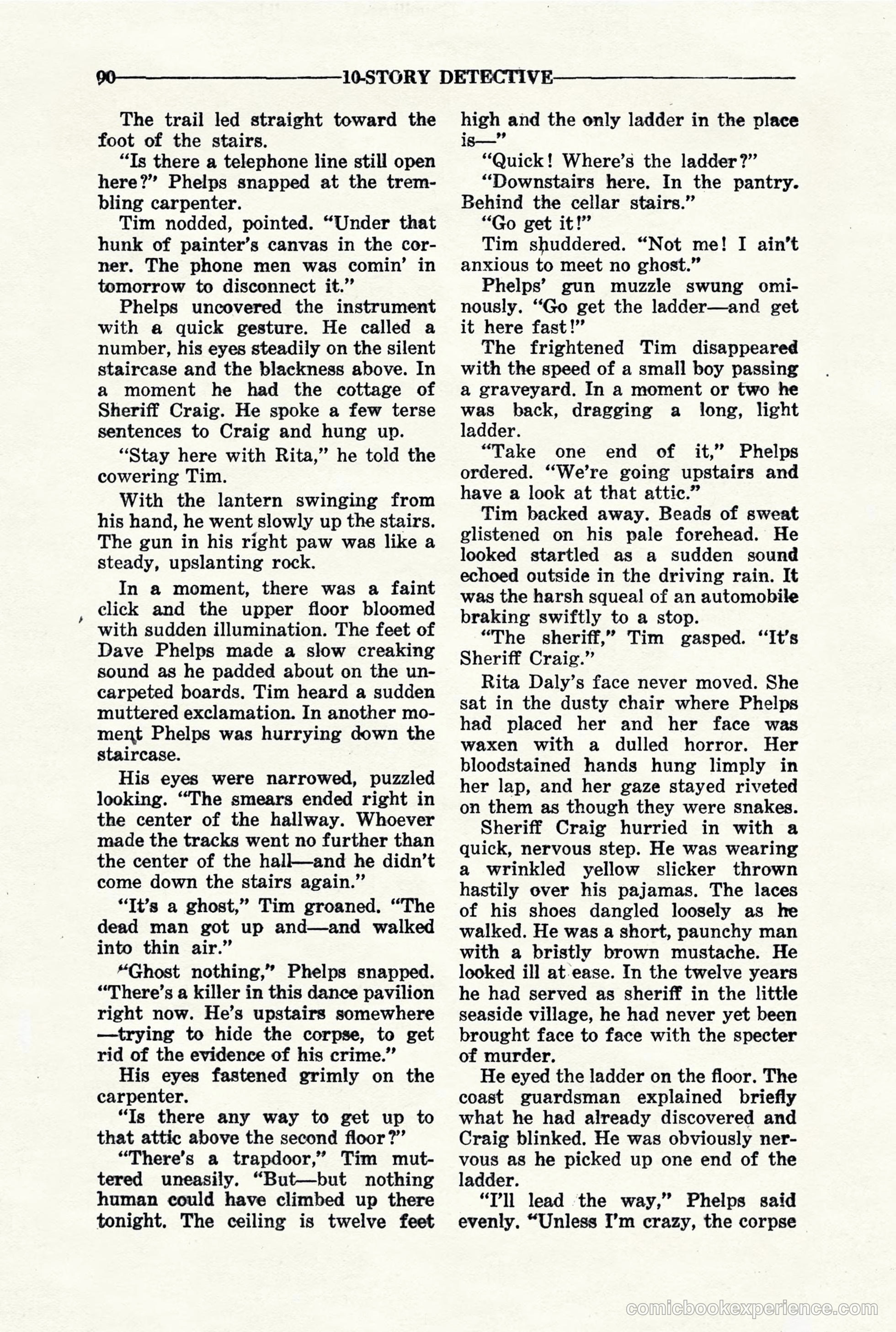 10-Story Detective, March 1941 — page 92 of 116